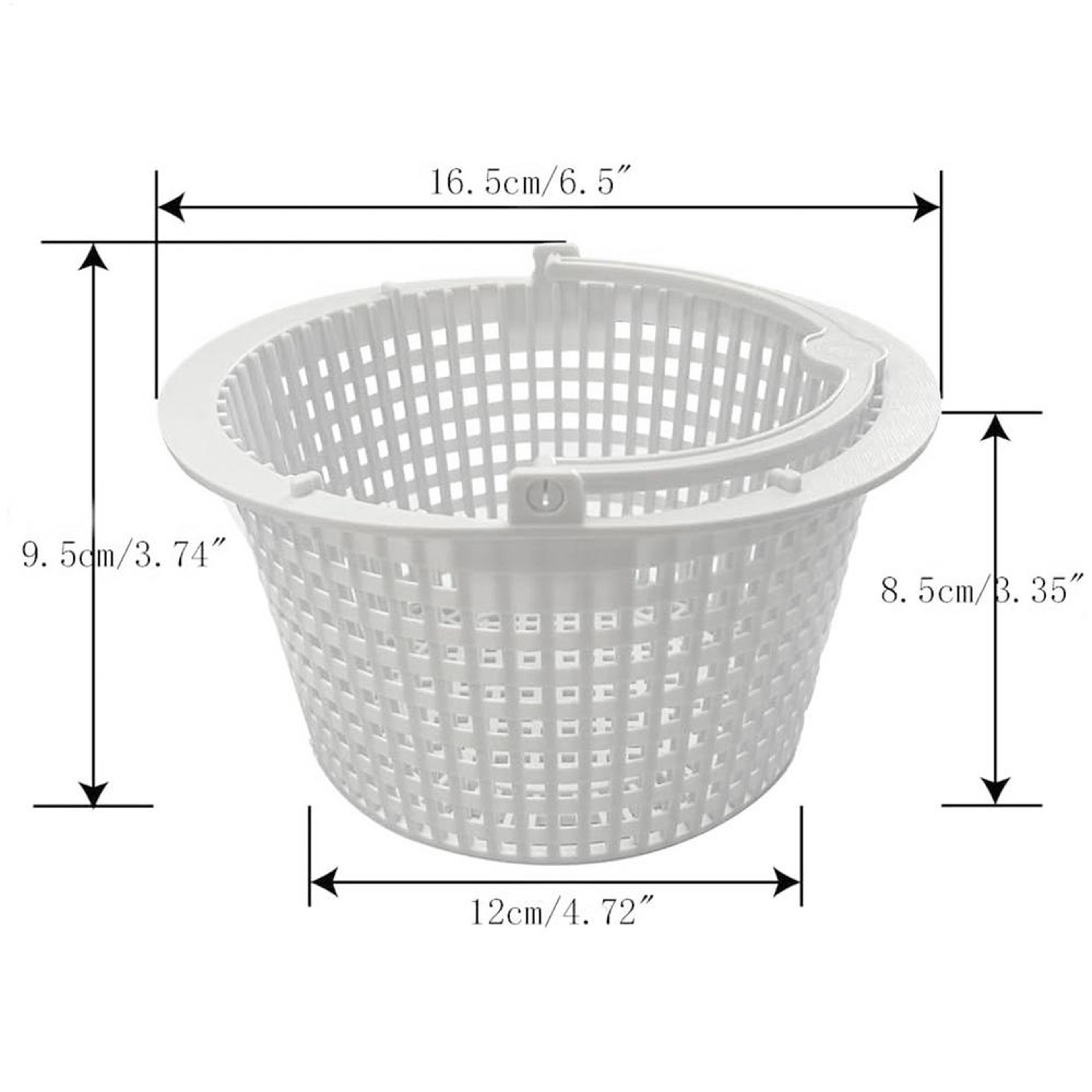 Heavy Duty Pool Skimmer Basket For Above Ground Pool Skimmer Reusable Pool Leaf Basket Filter 4