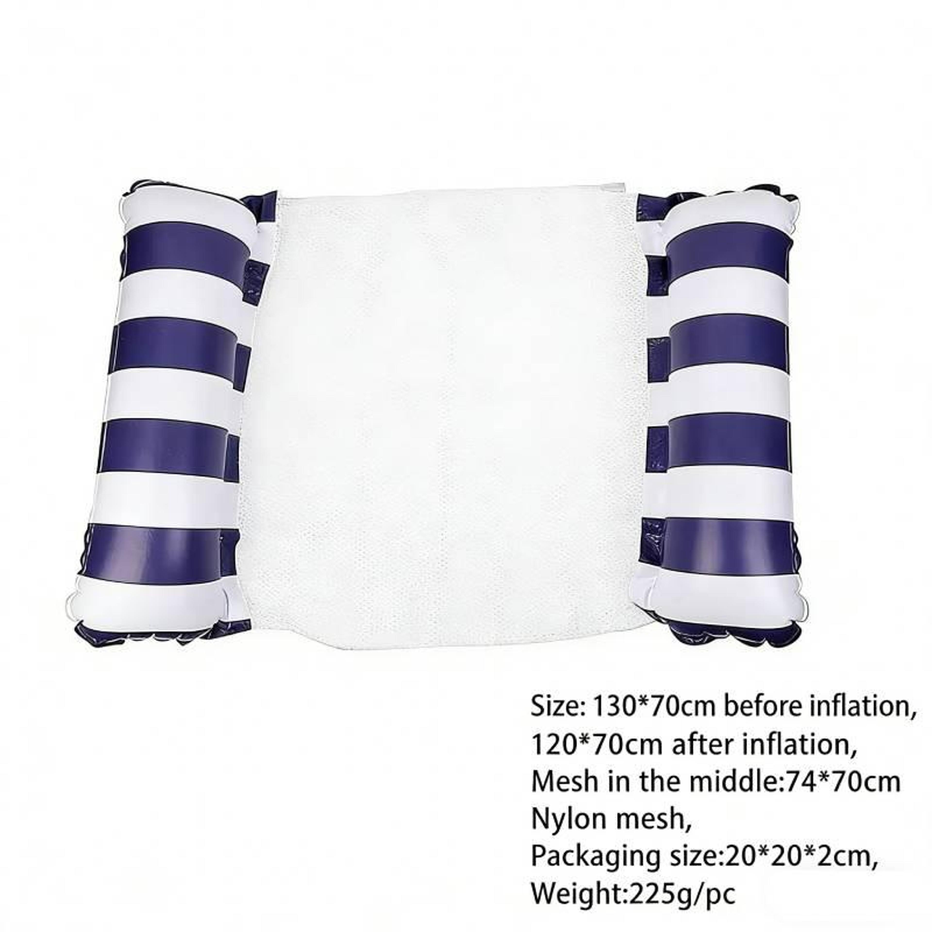 Portable Pool Hammock Float Foldable Inflatable Water Hammock Floating Pool Lounger For Beach  Pool 8