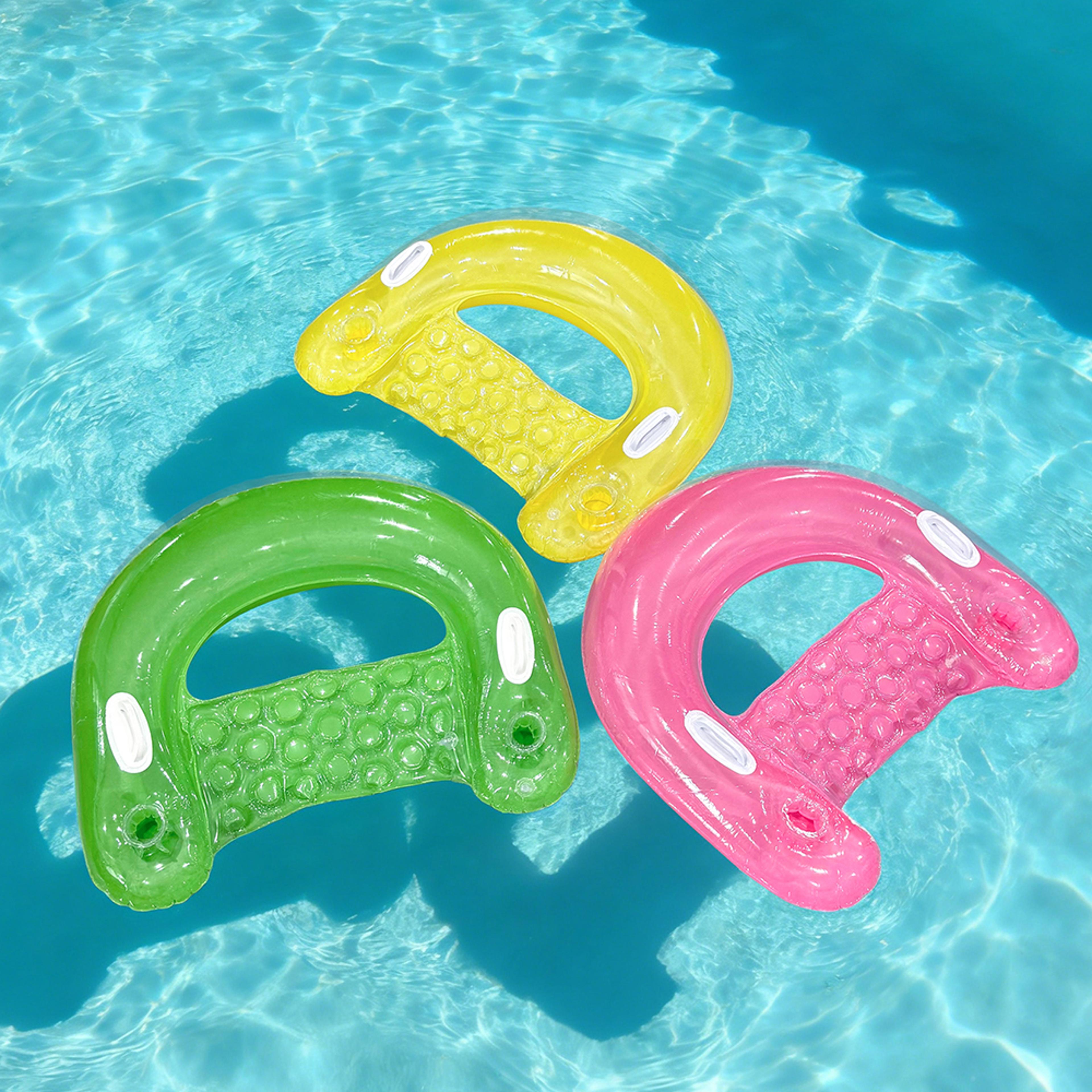 Inflatable Pool Float Lounge Chair Comfortable Floating Water Chair For Pool Beach  Lake Relaxation 2