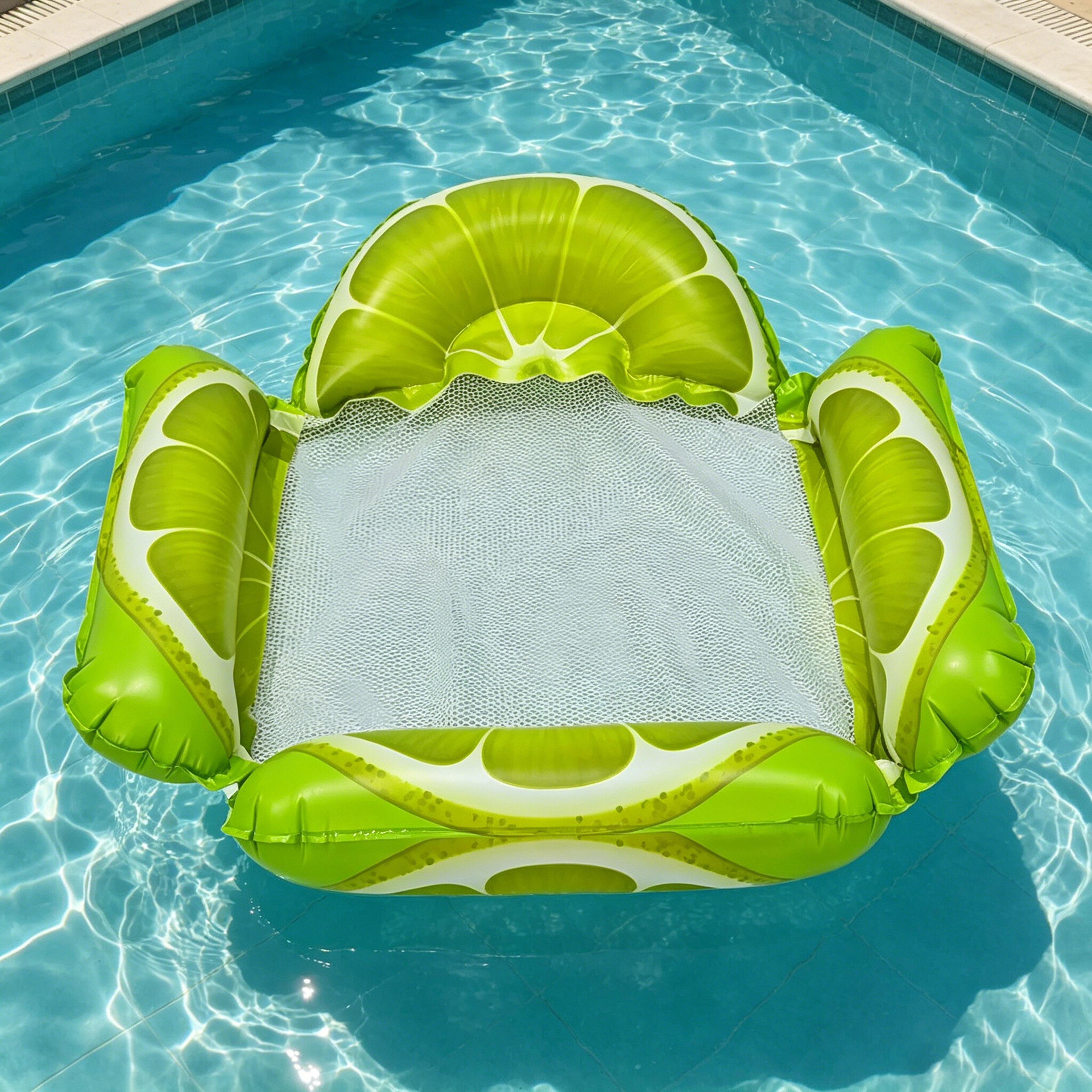 Fruit Splash Water Hammock Inflatable Pool Float Lounge Chair For Summer Relaxation 6