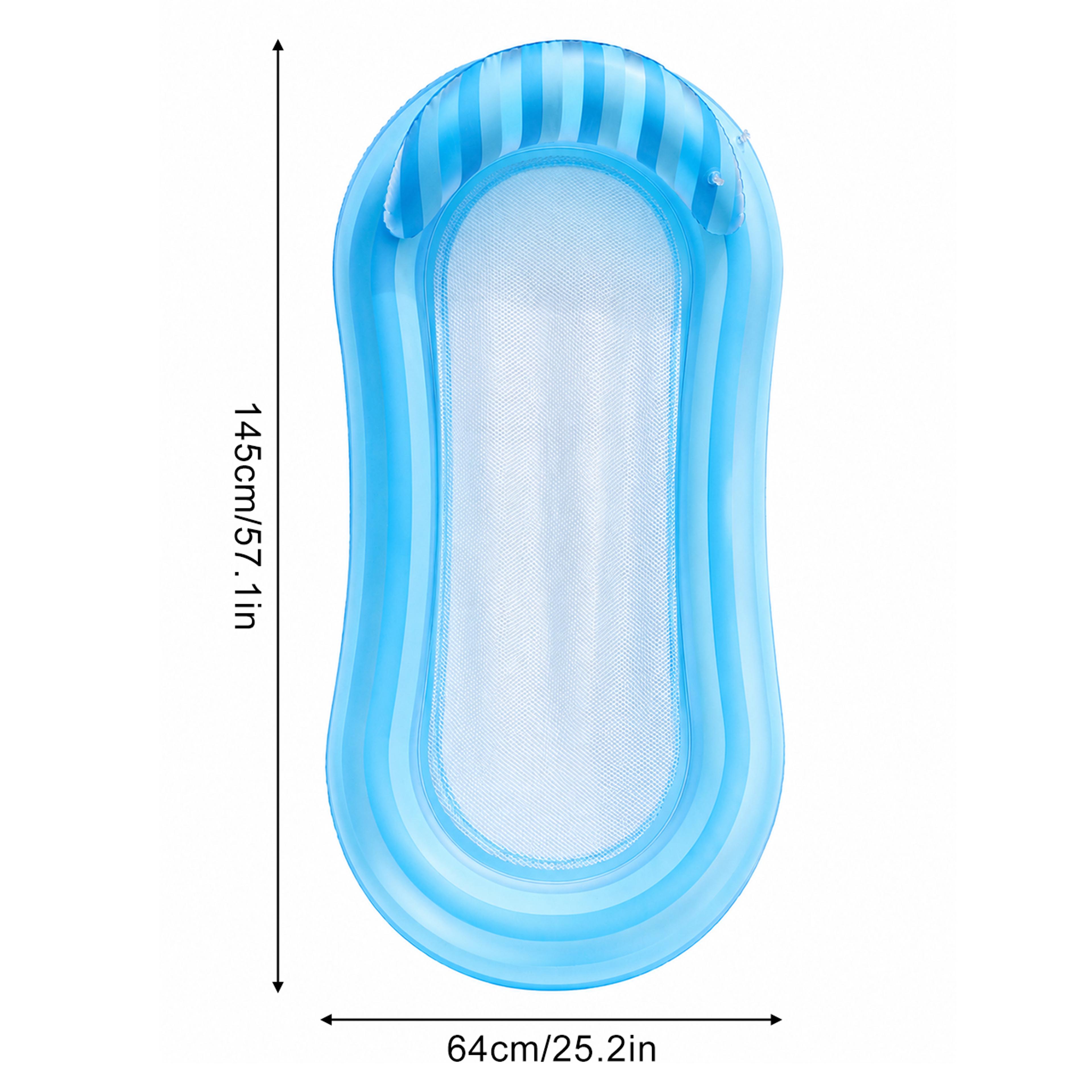 Inflatable Pool Float Water Hammock Lounger With Floating Bed For Beach  Pool Relaxation 5