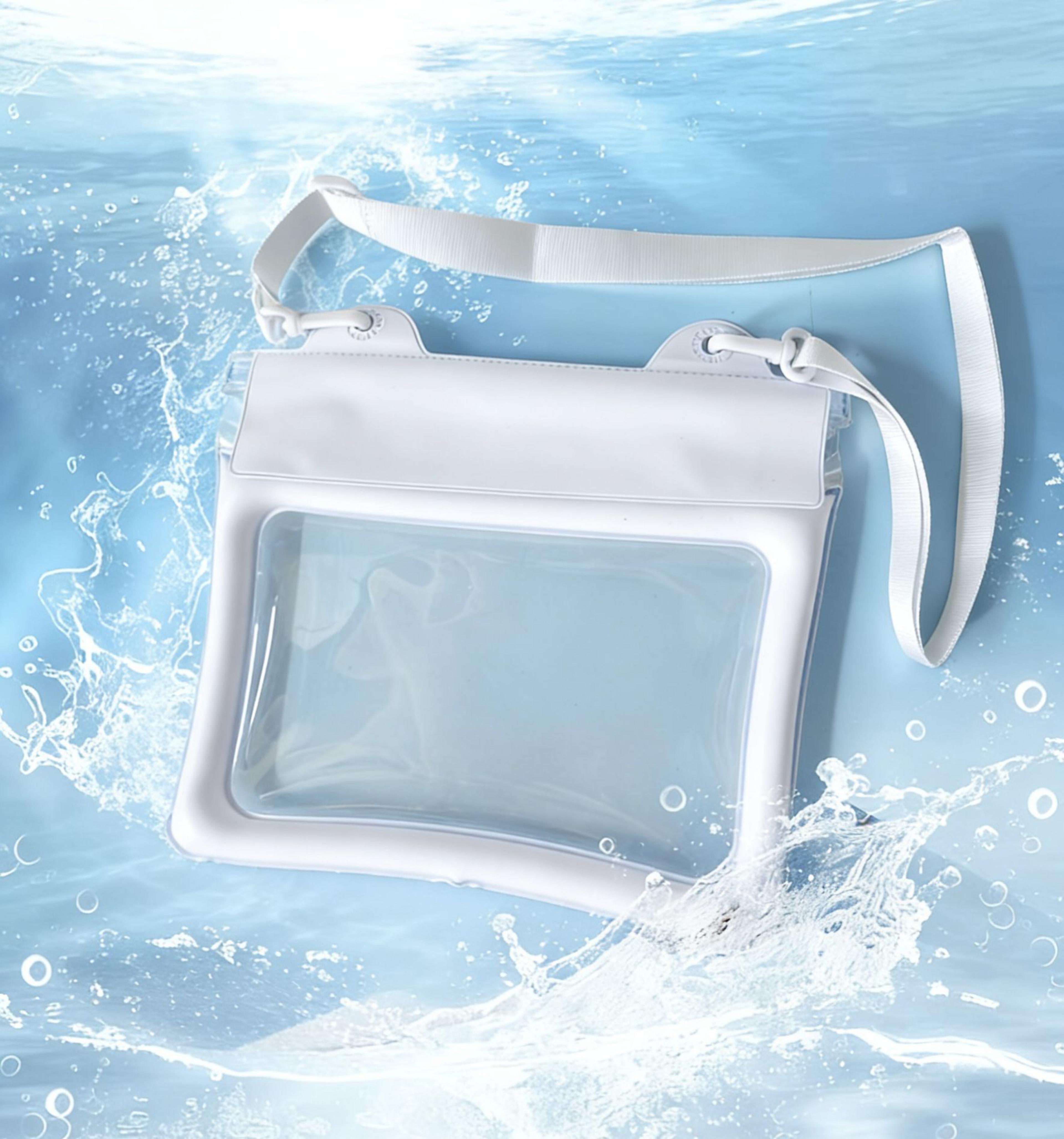 Floating Waterproof Phone Pouch With Adjustable Strap Waterproof Dry Bag For Beach Kayaking  Swimmi 1