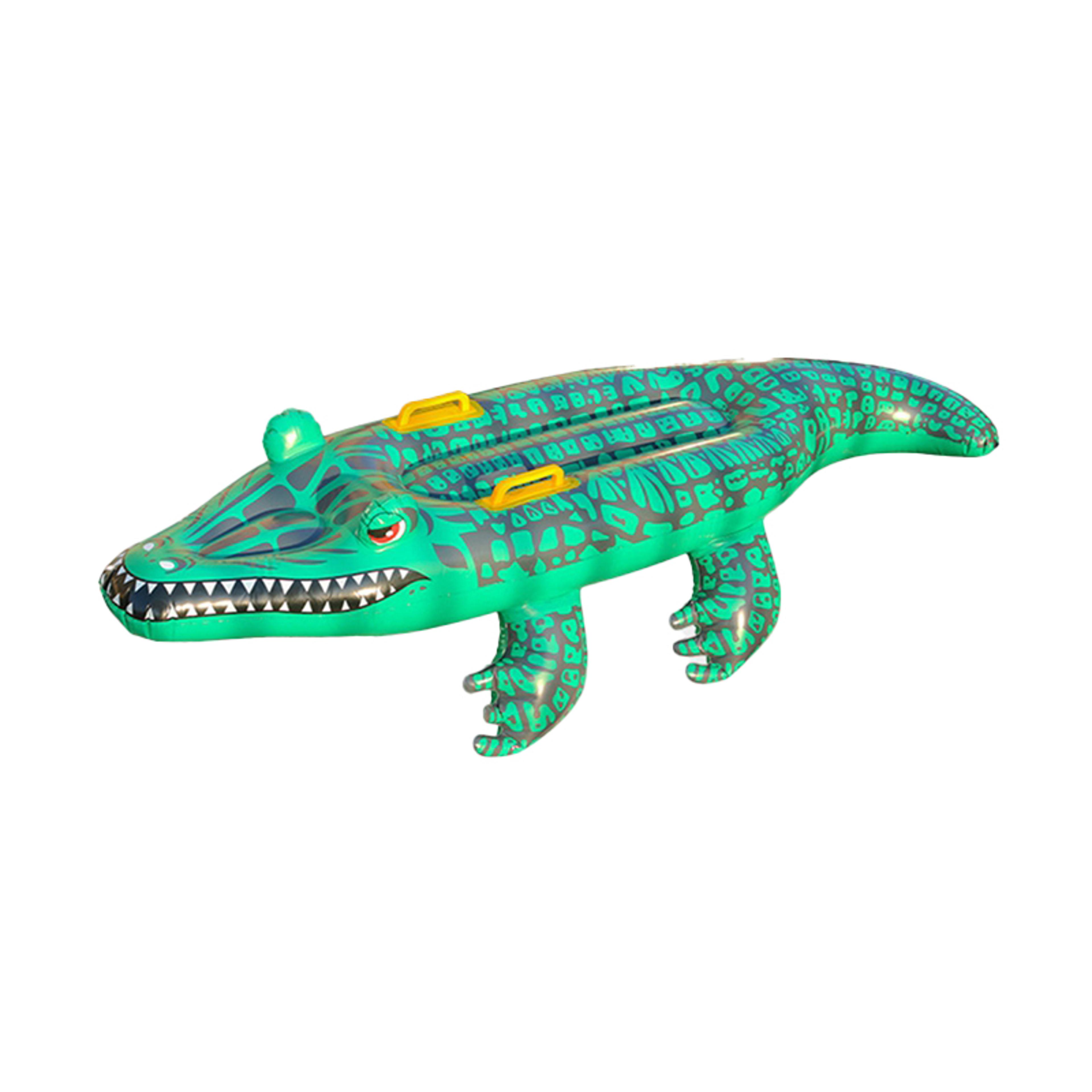 Inflatable Crocodile Float For Kids Realistic Animal Pool Float  Summer Water Toy 5