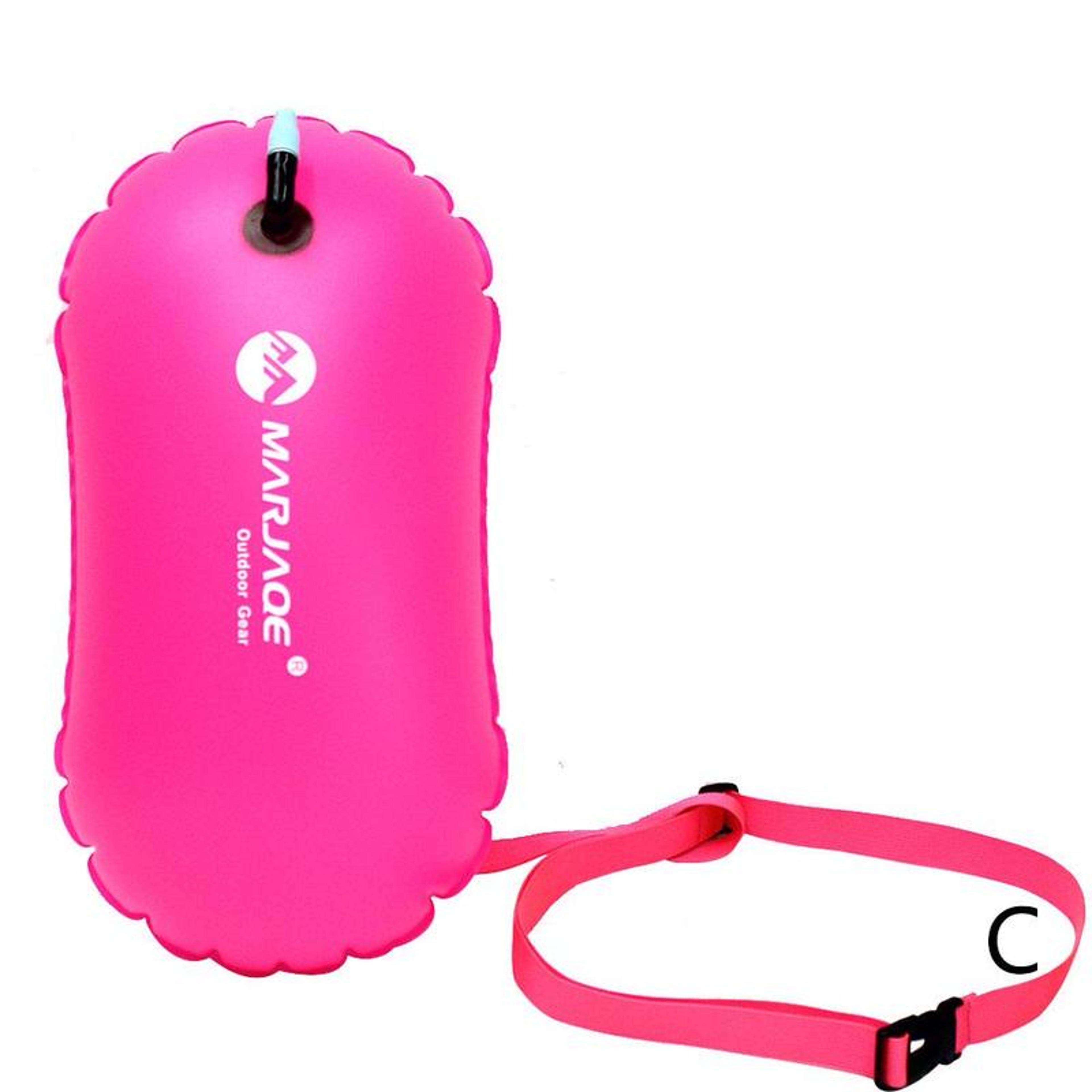 Swim Buoy Inflatable Dry Bag Tow Float For Open Water Swimming  Water Sports 1