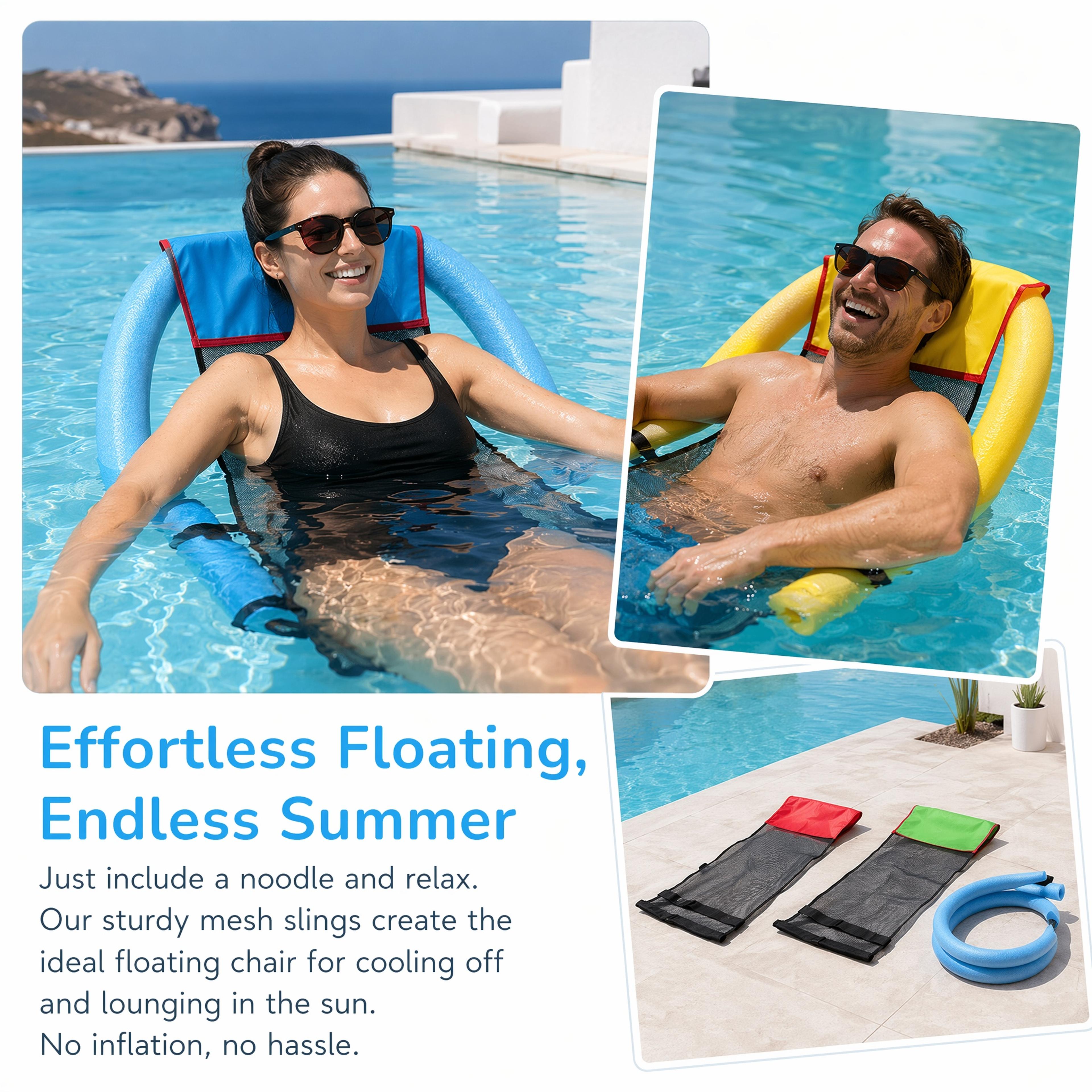 Floating Pool Hammock Replacement Mesh Durable Pool Hammock Replacement Mesh For Water Float Reclin 0