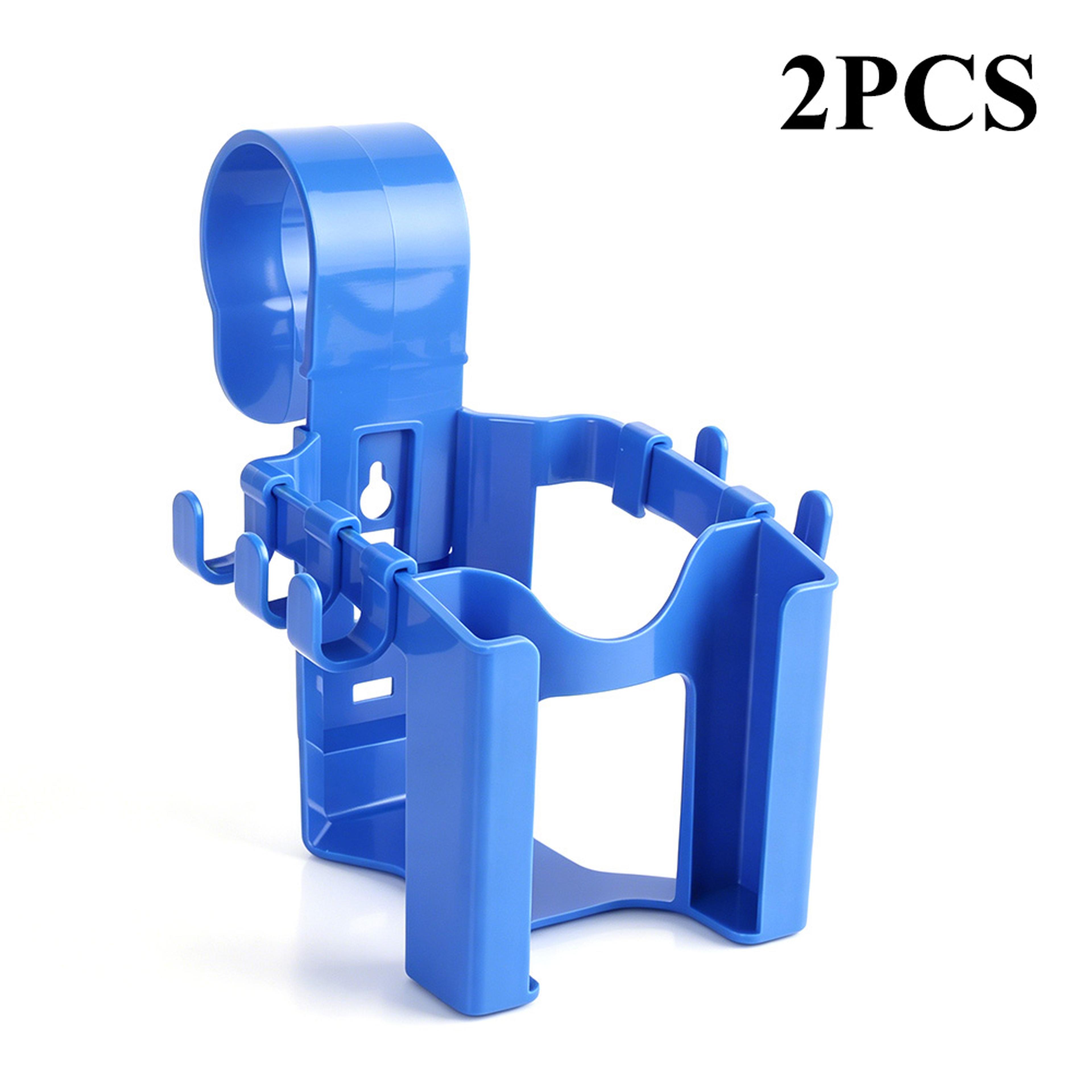Poolside Storage Rack With Pool Cup Holder  Phone Organizer 7