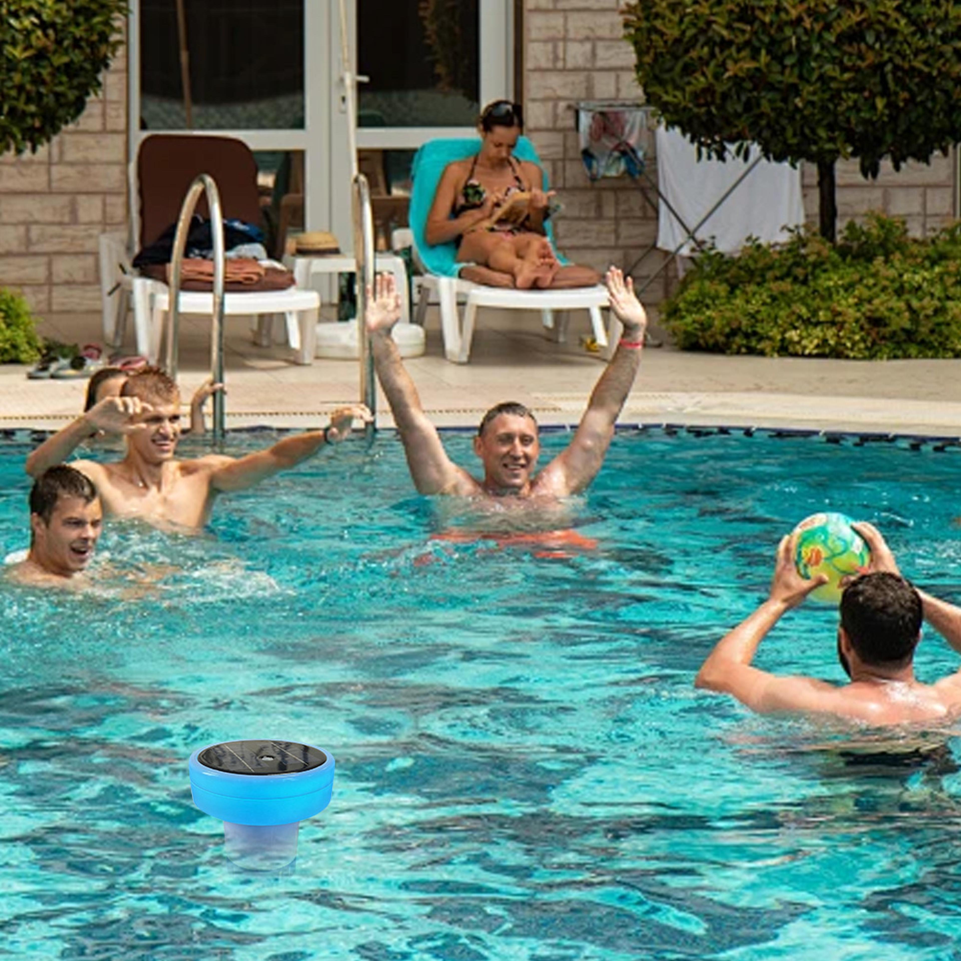 SolarGlow Solar Pool Ionizer  Adjustable Chlorine Holder For Cleaner Clearer Swimming Pools 2