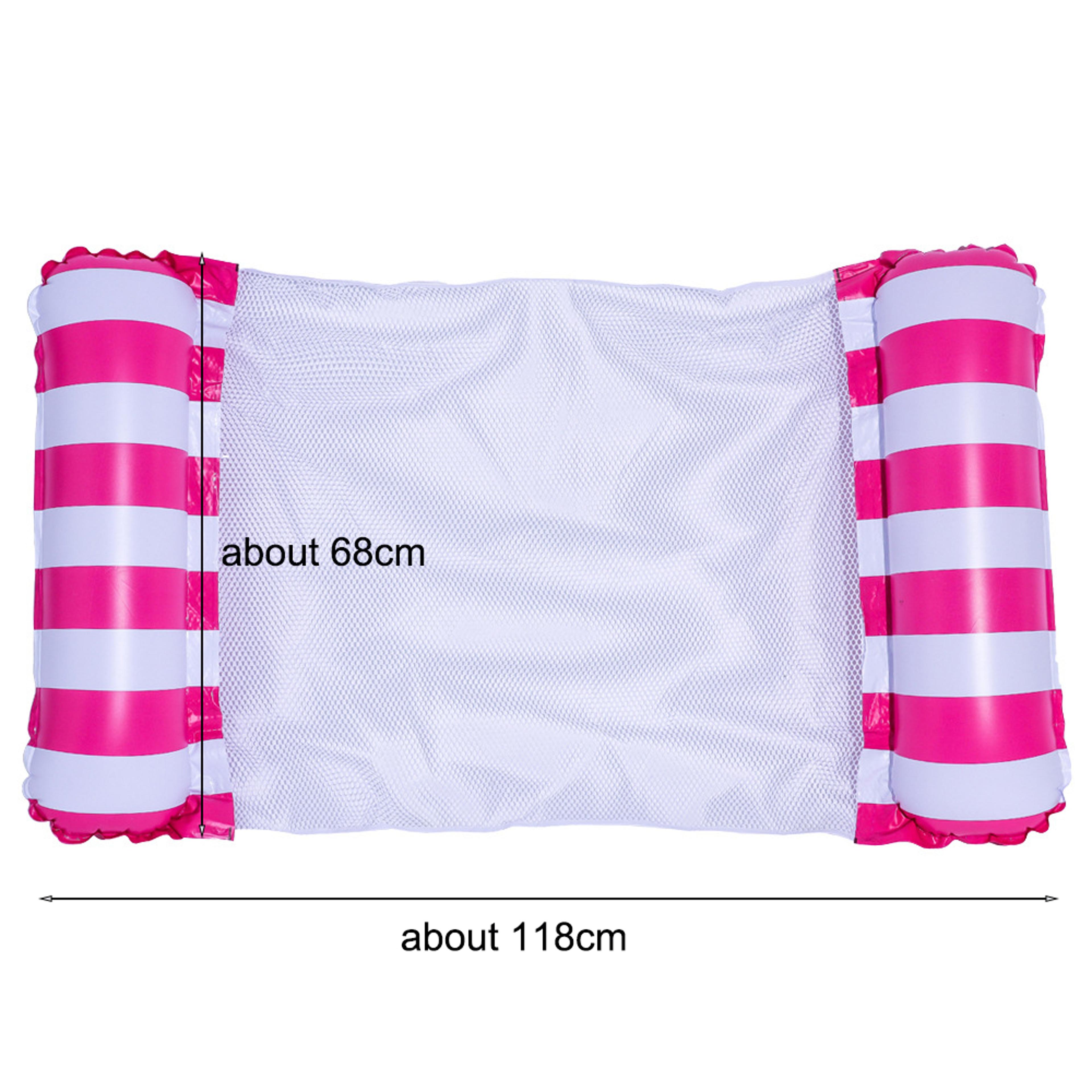 Portable Pool Float Water Hammock Inflatable Floating Bed Lounge Chair For Beach  Pool Relaxation 3
