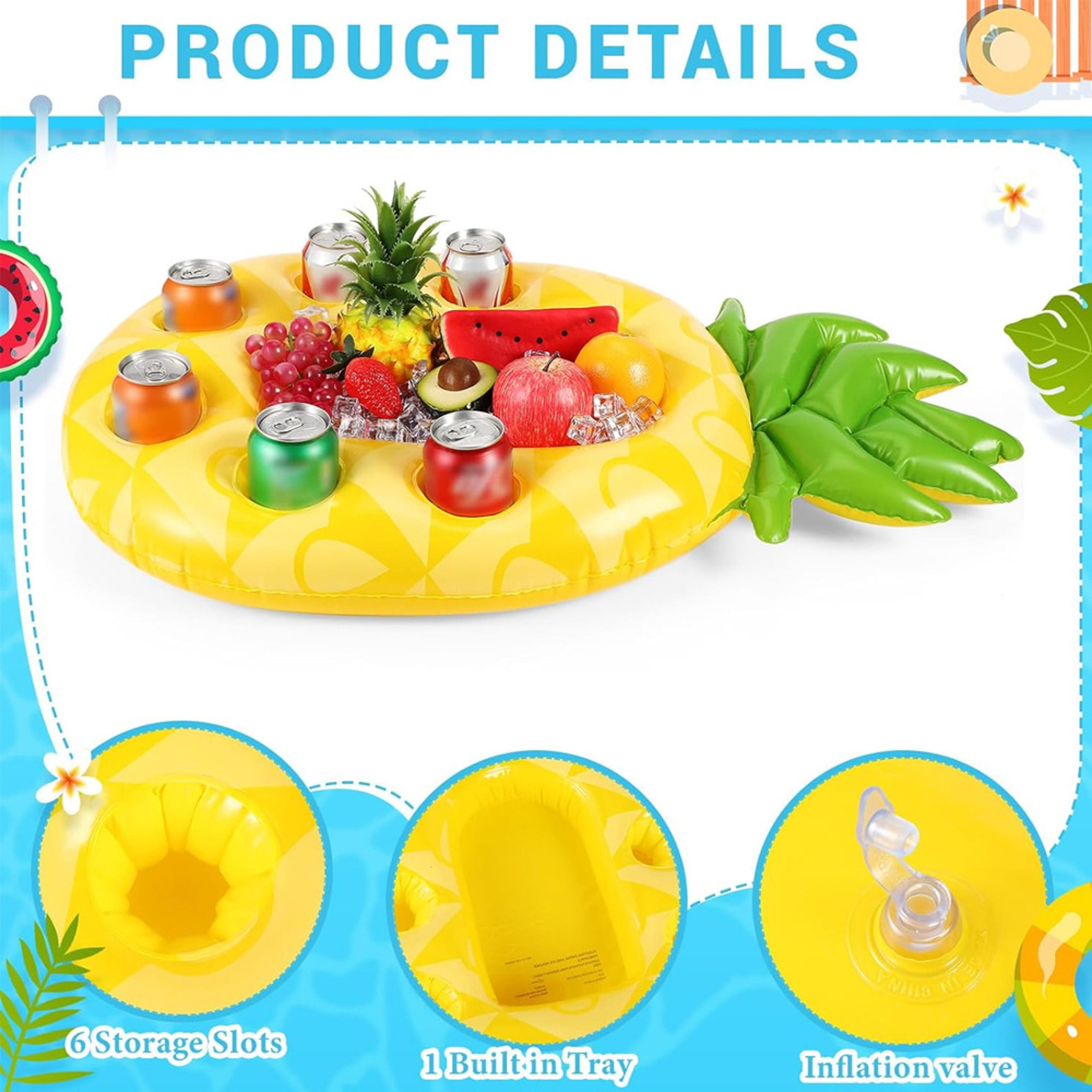 Inflatable Floating Drink Holder For Pool Parties Fun Pool Drink Holder  Beverage Float 2