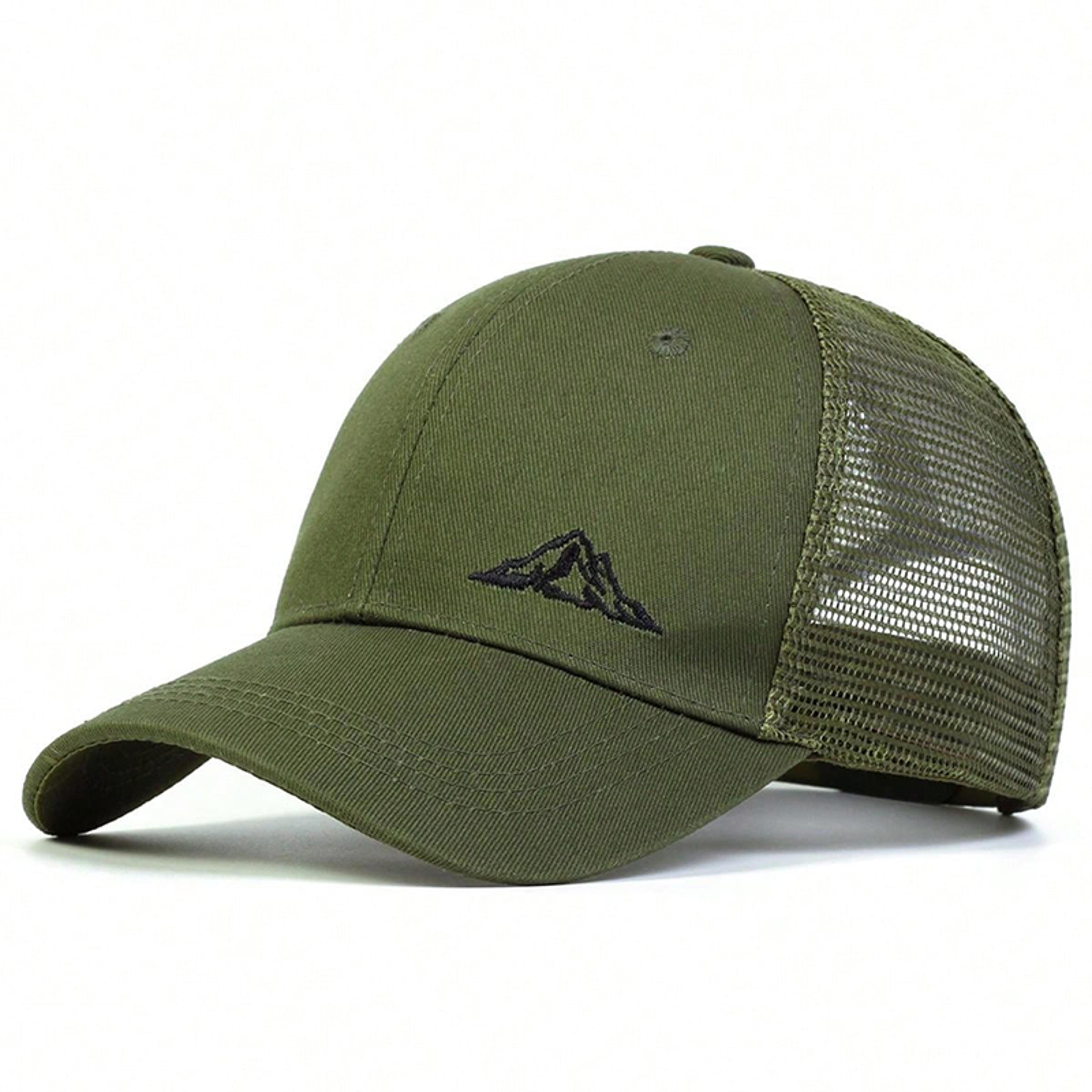 Mountain Peak Mesh Baseball Cap Adjustable Trucker Hat For Outdoor Sun Protection 1