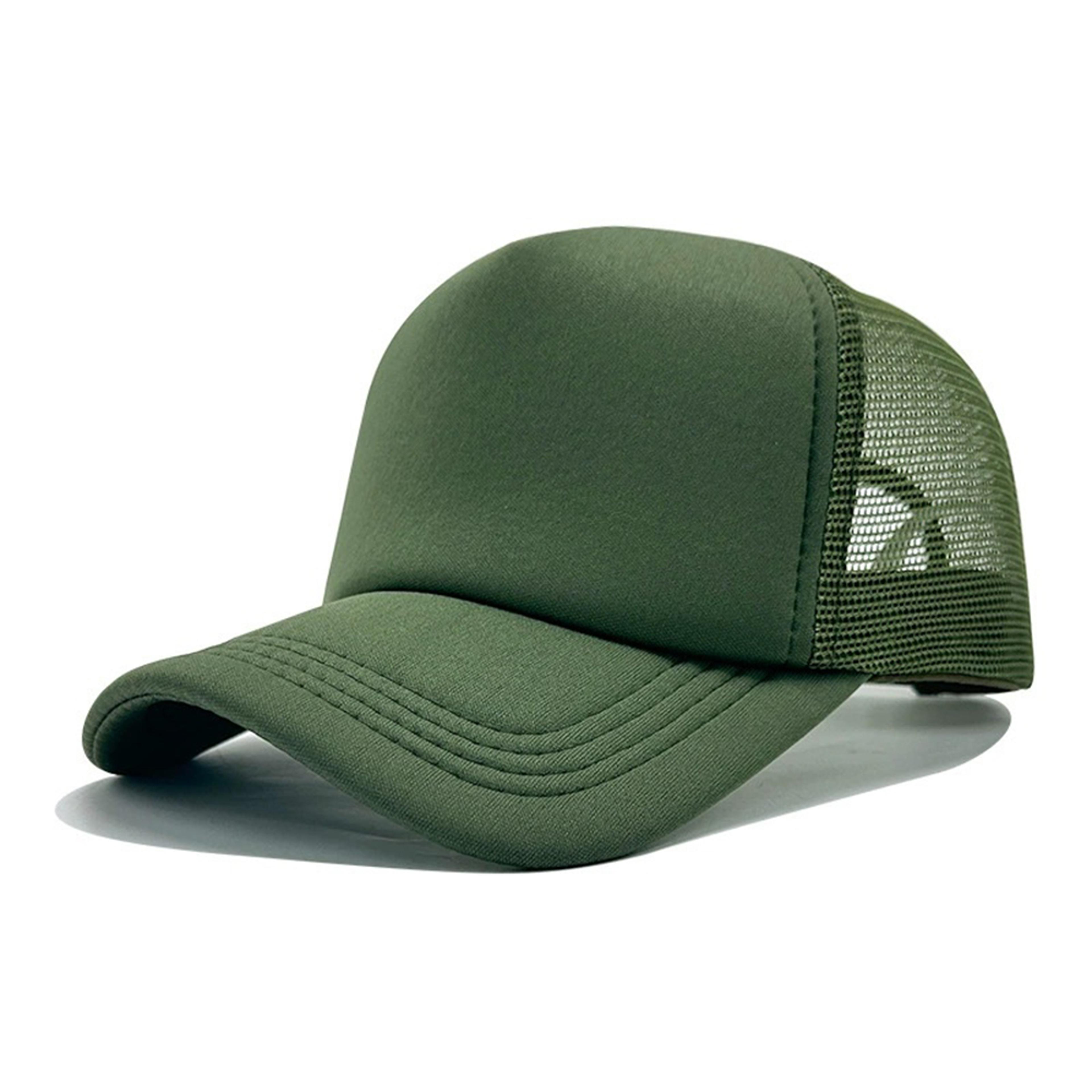 Classic Mesh Baseball Cap Adjustable Trucker Cap Snapback Hat For Men  Women 4