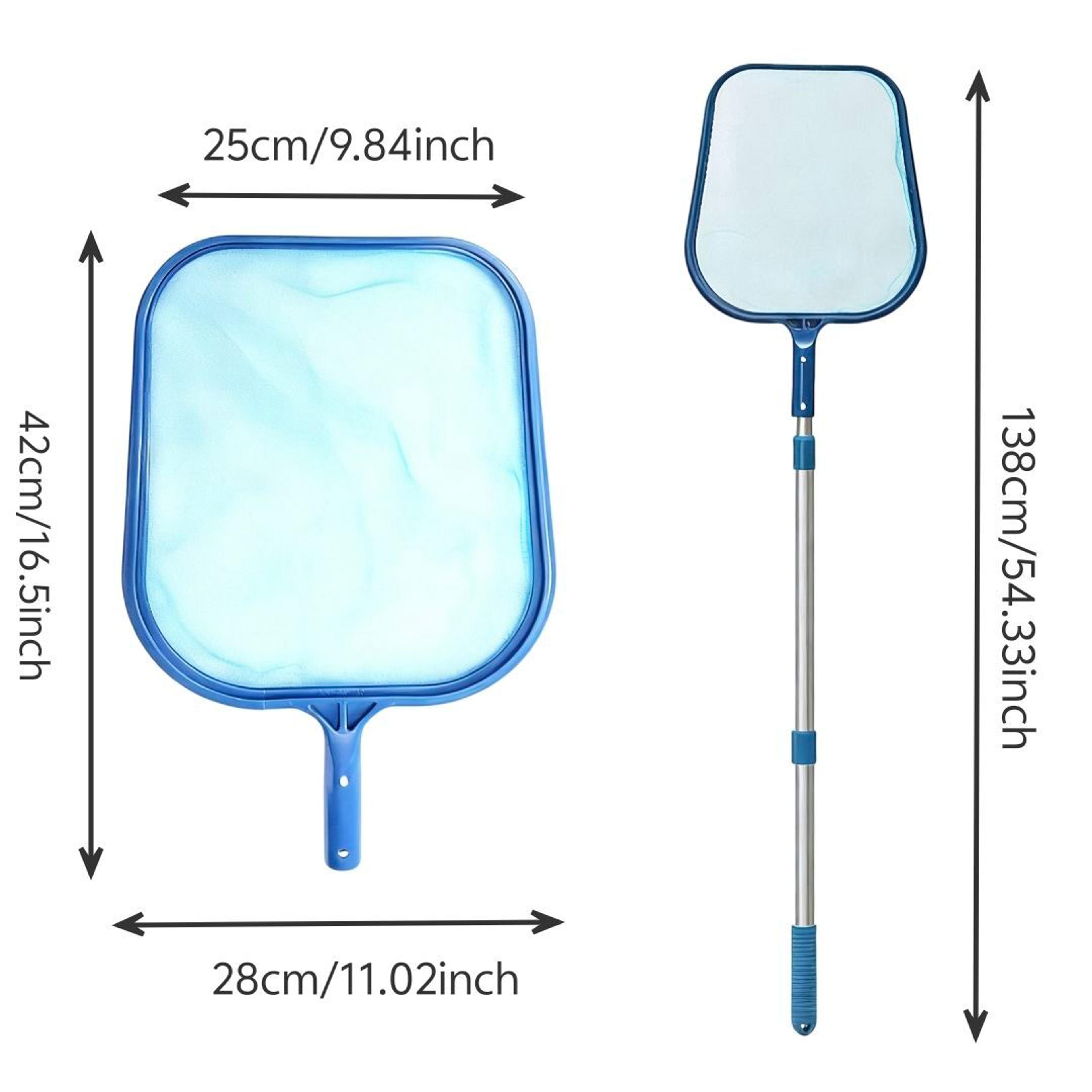 Professional Pool Skimmer Net With Deep Bag Leaf Rake For Fast Swimming Pool Cleaning 4