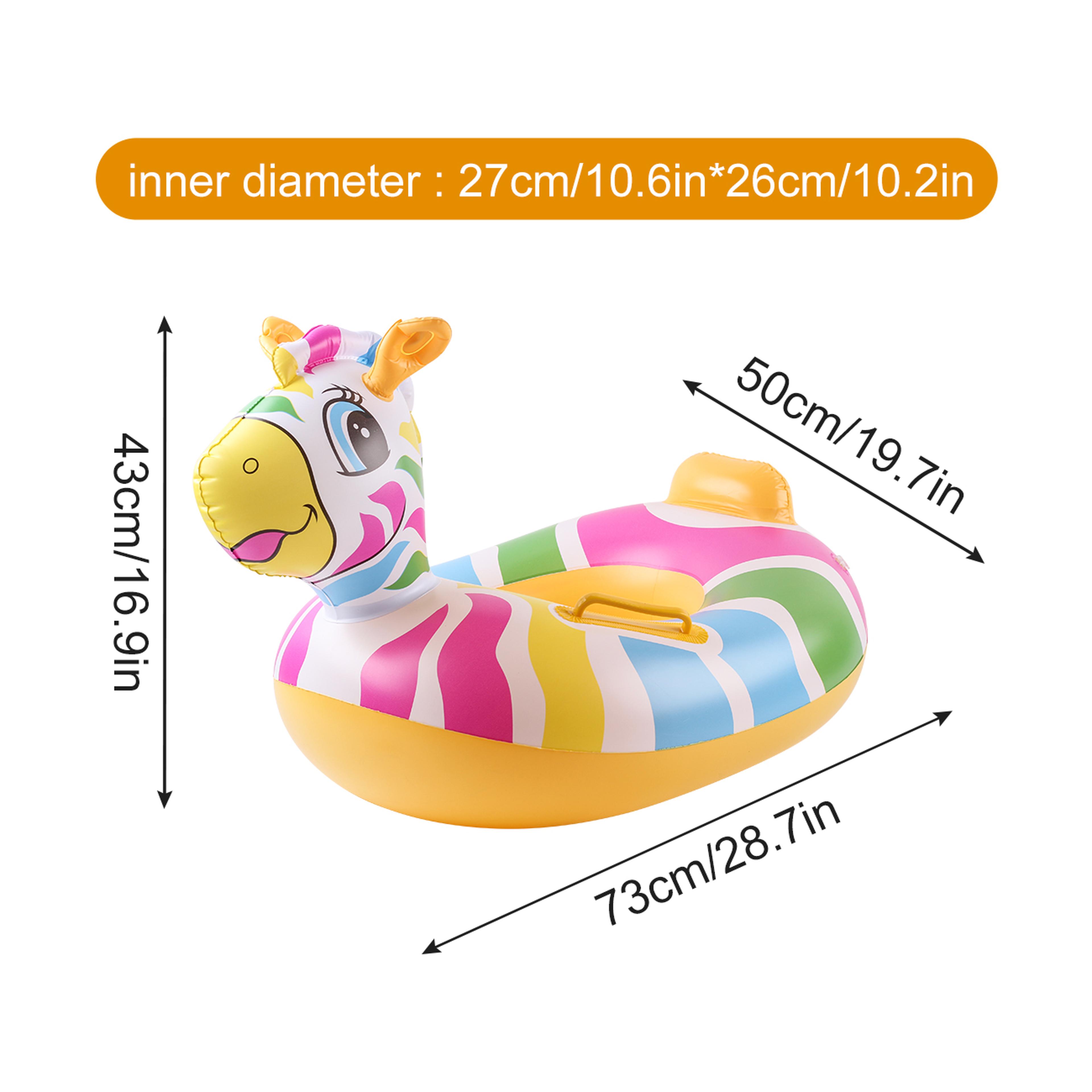 Animal Adventure Kids Pool Float Inflatable Pool Swim Ring For Beach  Pool Fun 2