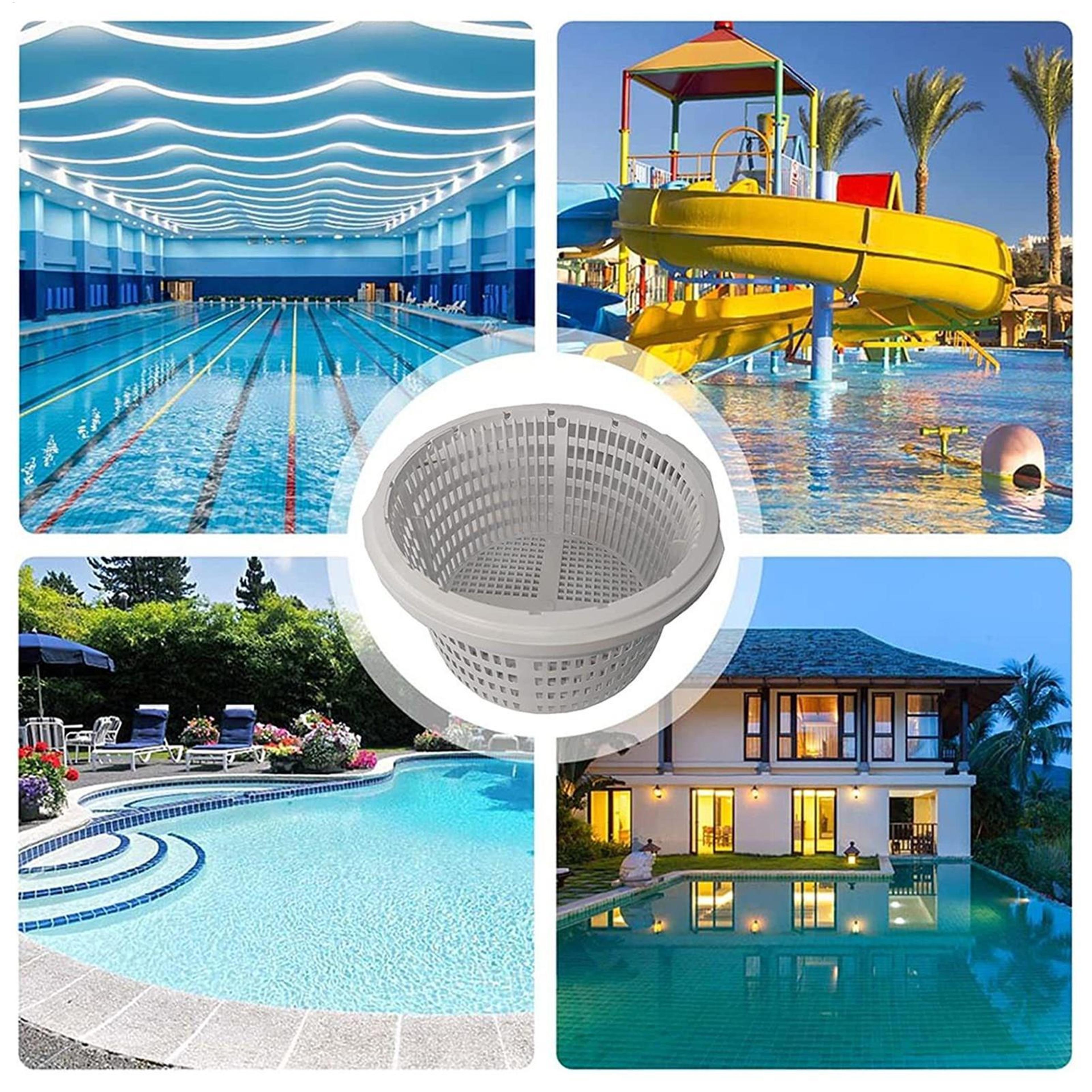 Heavy Duty Pool Skimmer Basket With Handle For Above Ground Pool Skimmer And Debris Removal 1