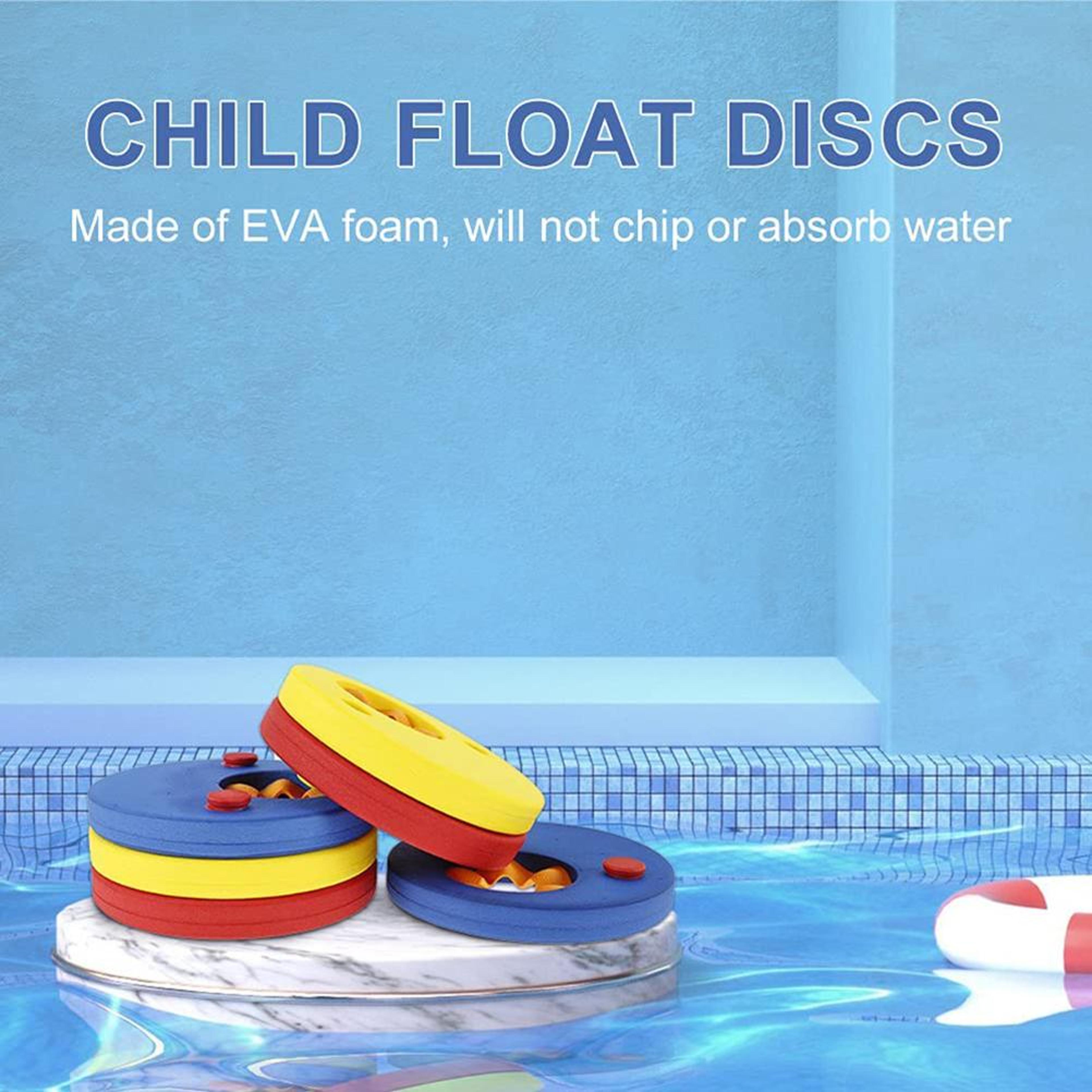Kids Swim Arm Bands EVA Swim Discs Adjustable Learn To Swim Aid For Children 2