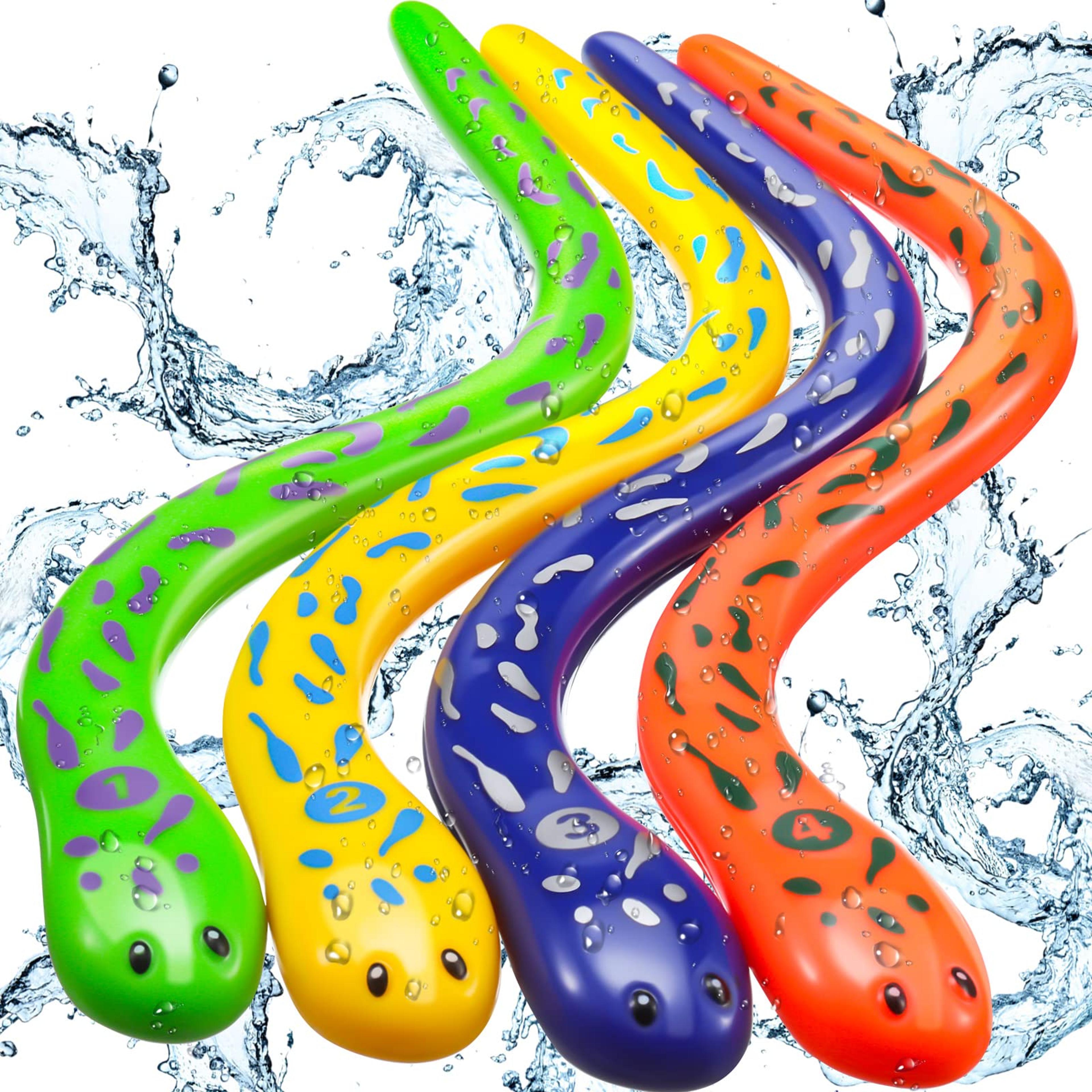 Dive Toys Water Snake Pool Dive Game Set For Kids And Family Fun 4