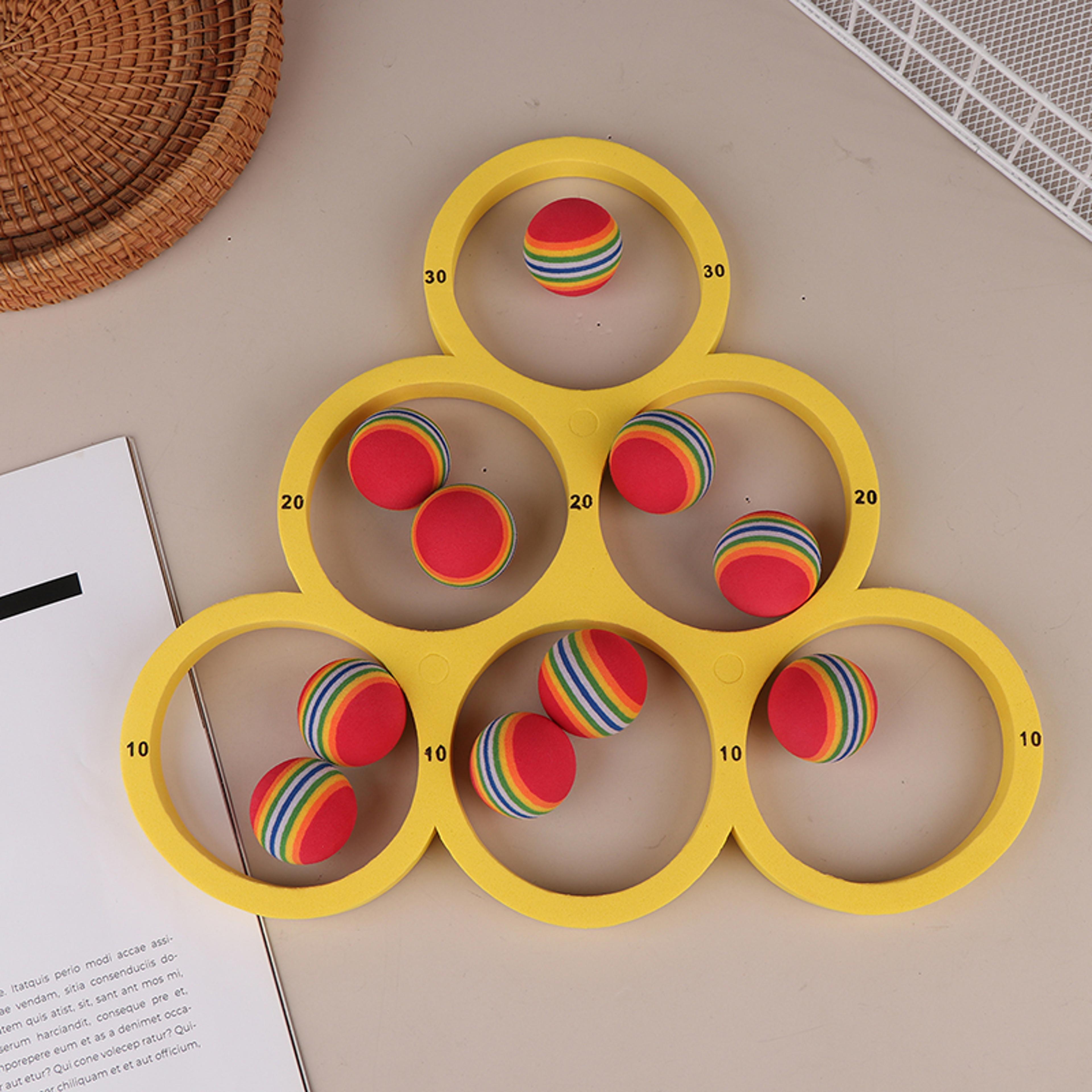 Floating Pool Ring Toss Game With EVA Floating Pool Game For Family Water Fun 0