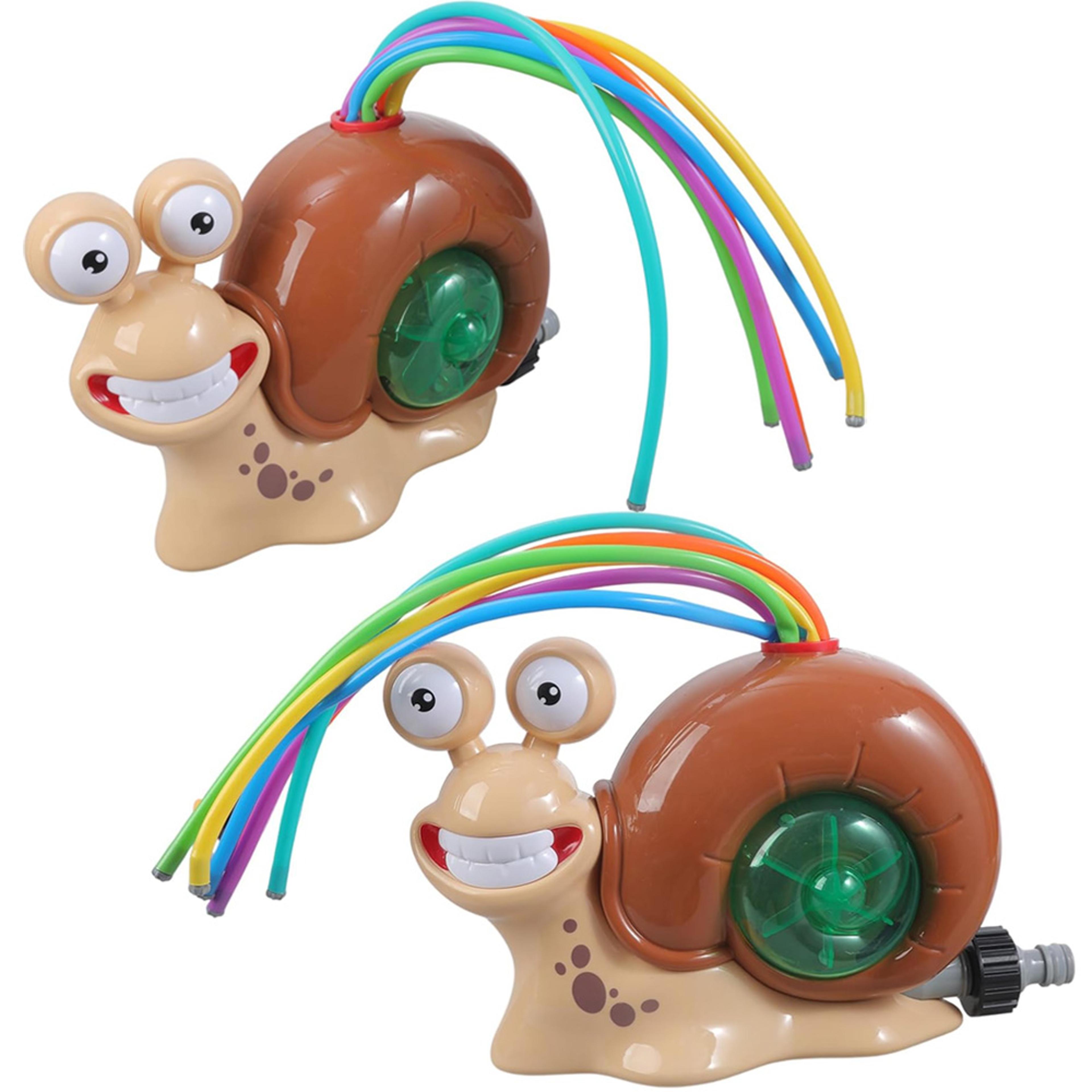 Snail Sprinkler Kids Water Toy For Backyard Summer Splash Fun 1