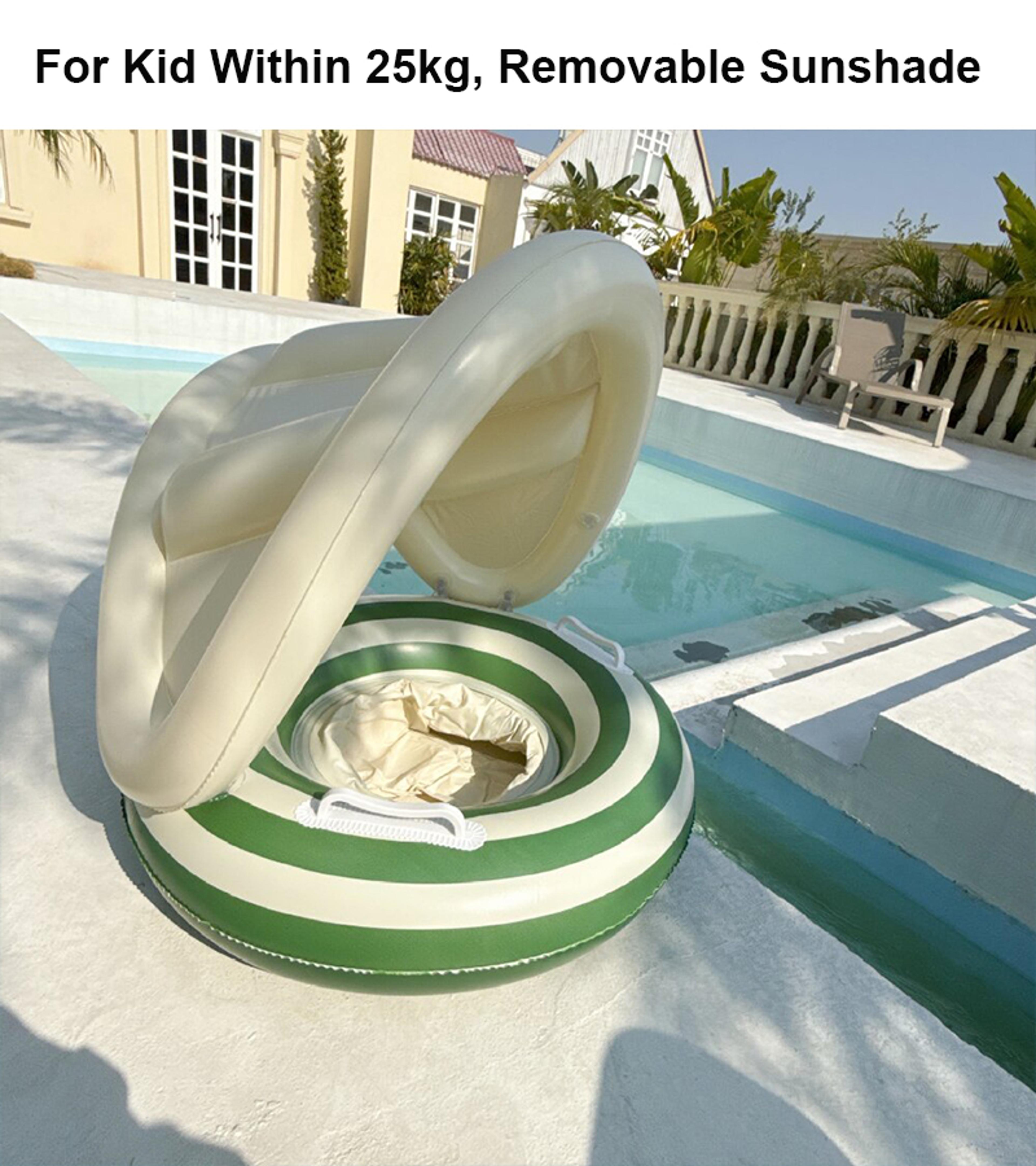 Inflatable Swim Ring Summer Pool Float For Kids  Adults Durable Swimming Tube For Beach  Pool Fun 3