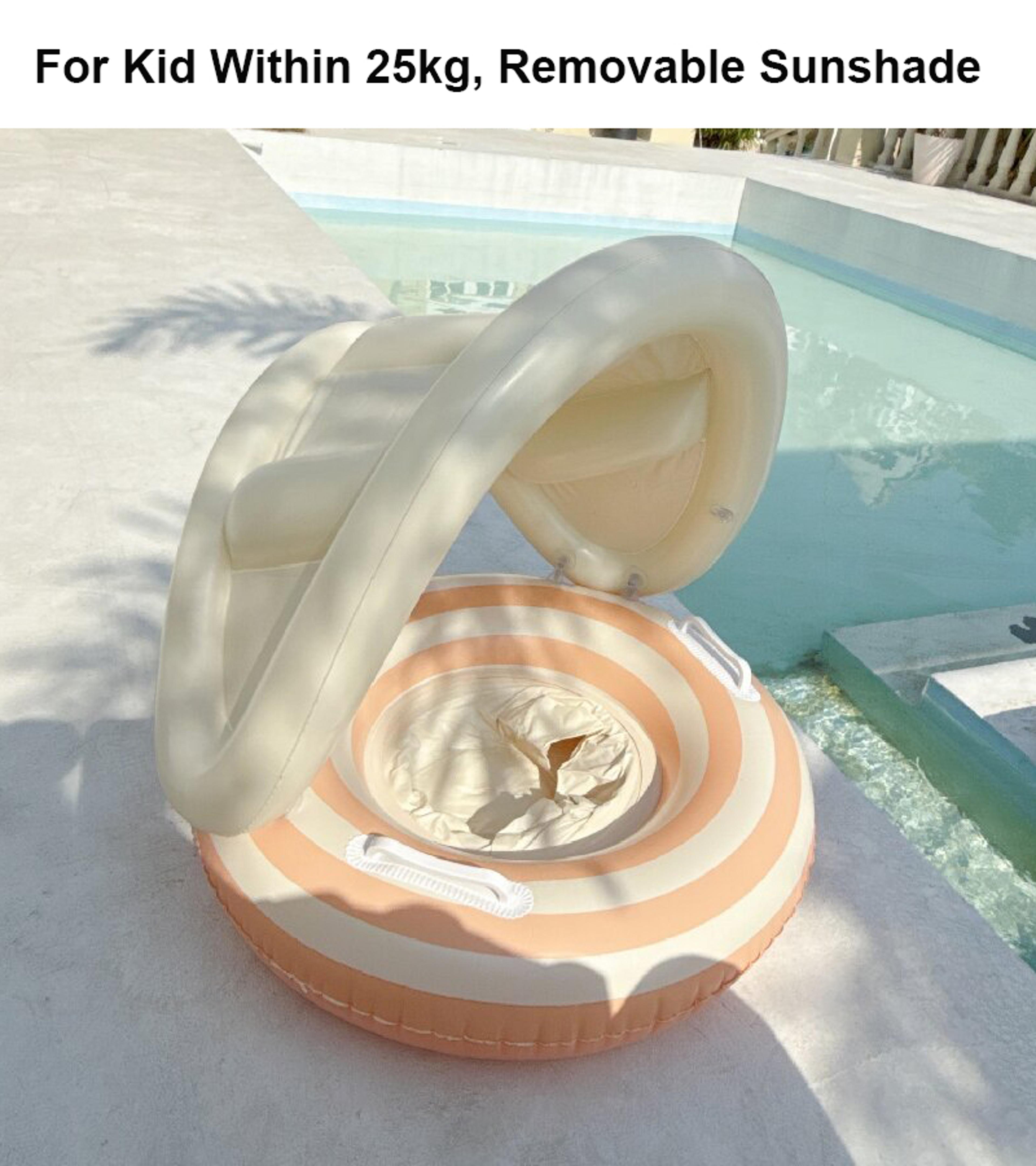 Inflatable Swim Ring Summer Pool Float For Kids  Adults Durable Swimming Tube For Beach  Pool Fun 4