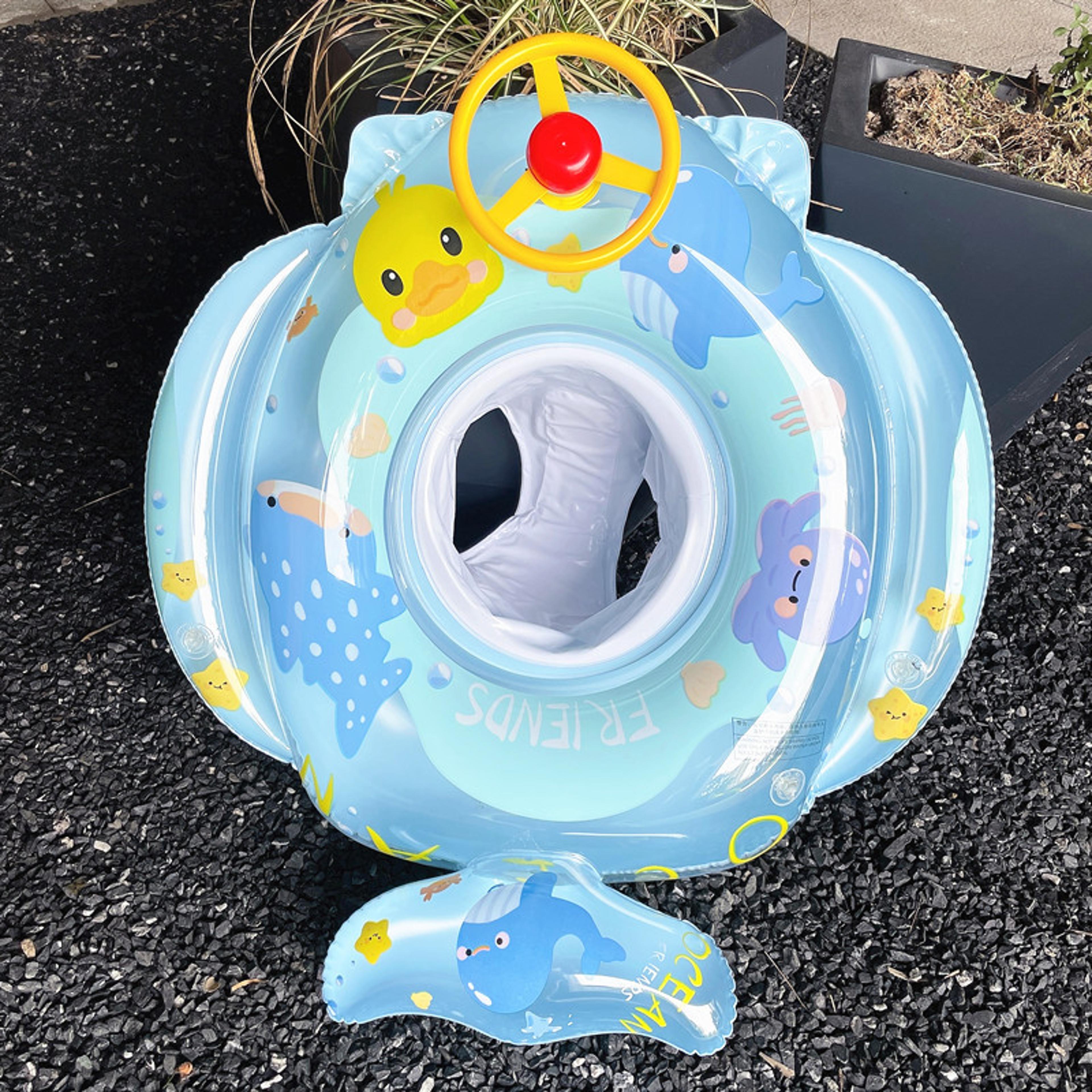 Baby Swim Ring Seat Inflatable Baby Float For Pool Beach  Water Play 2