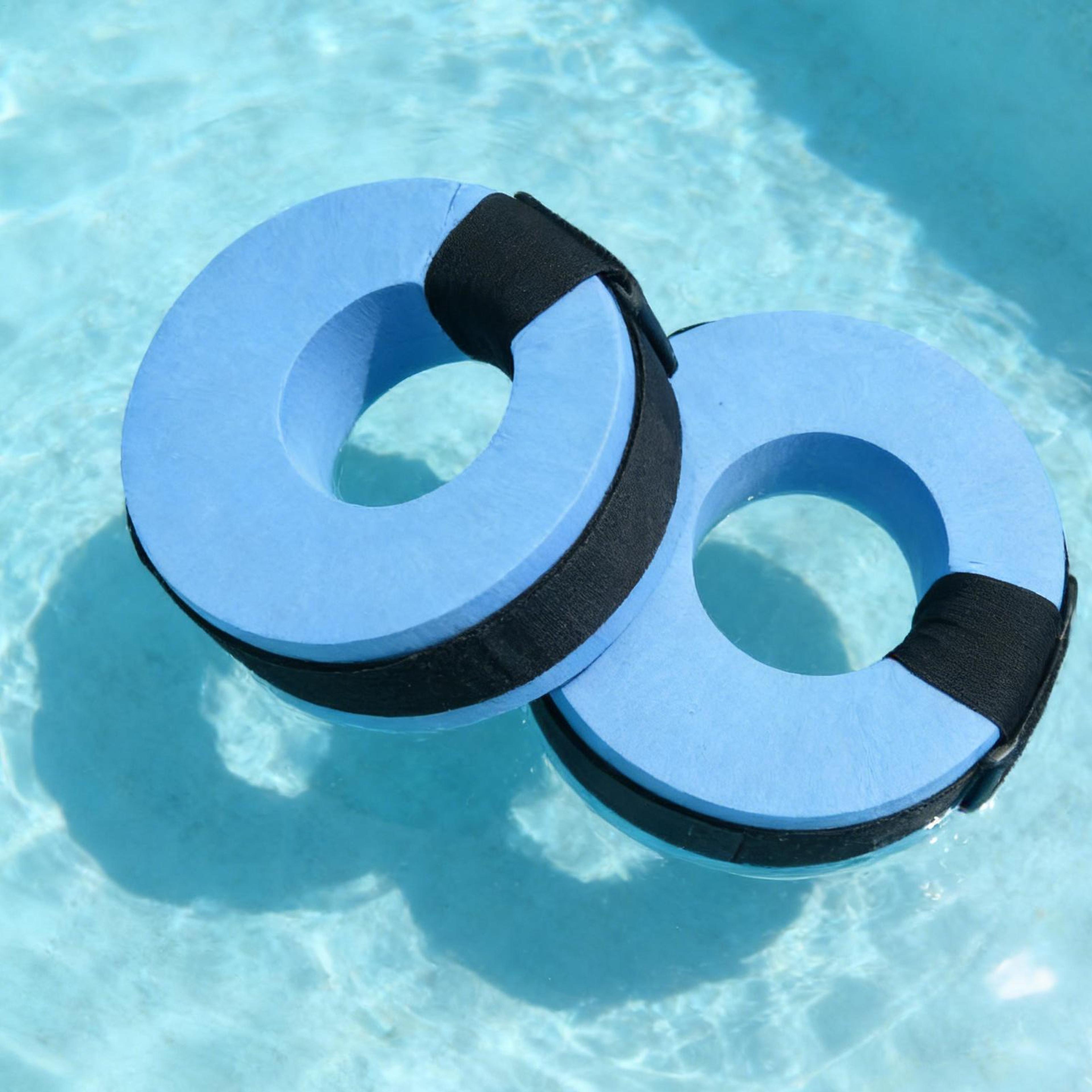 Adjustable Swim Aquatic Cuffs Water Aerobics Float Rings For Training Therapy  Swimming Support 2