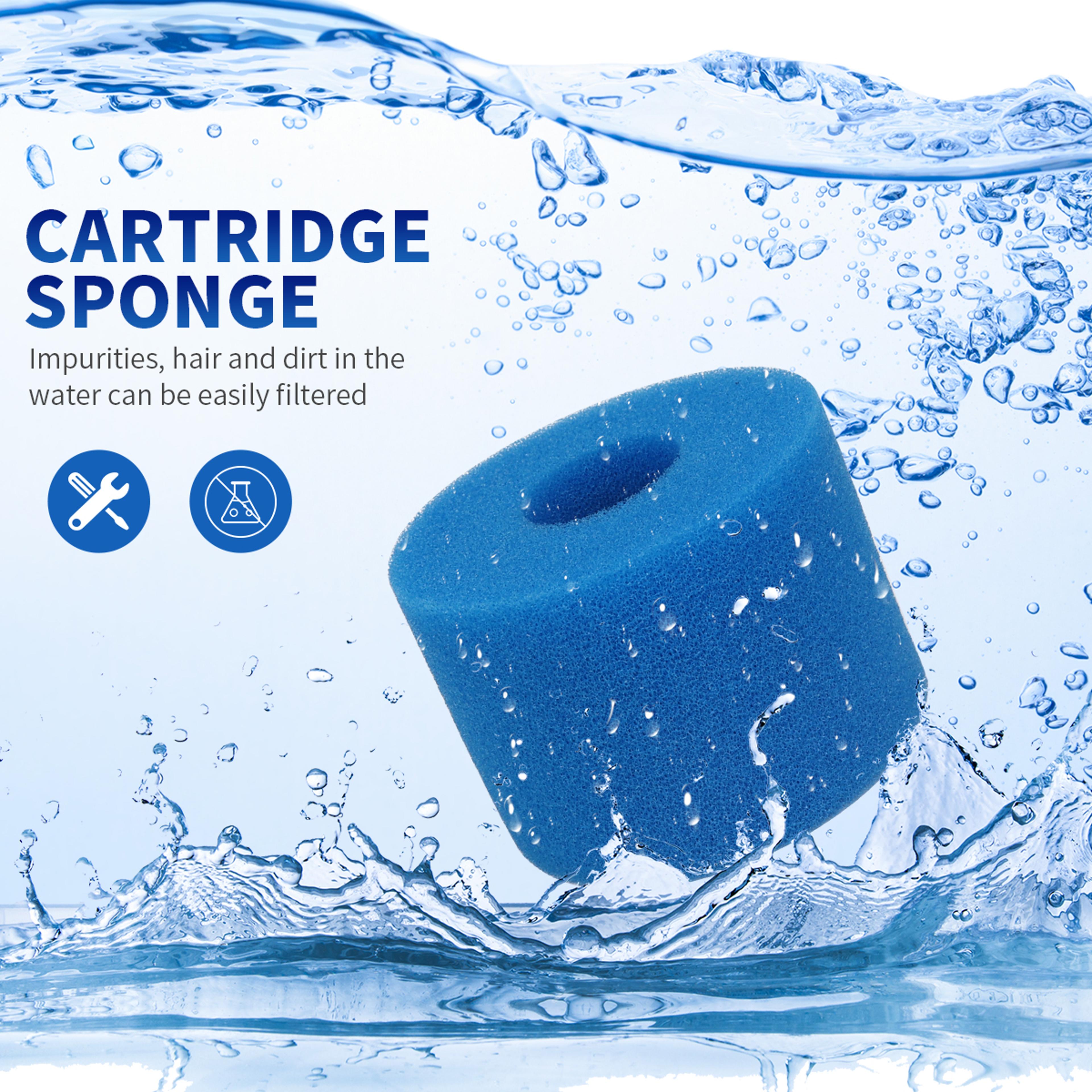 Reusable Pool Filter Foam Cartridge For Intex PureSpa  Hot Tub Spa Systems 3