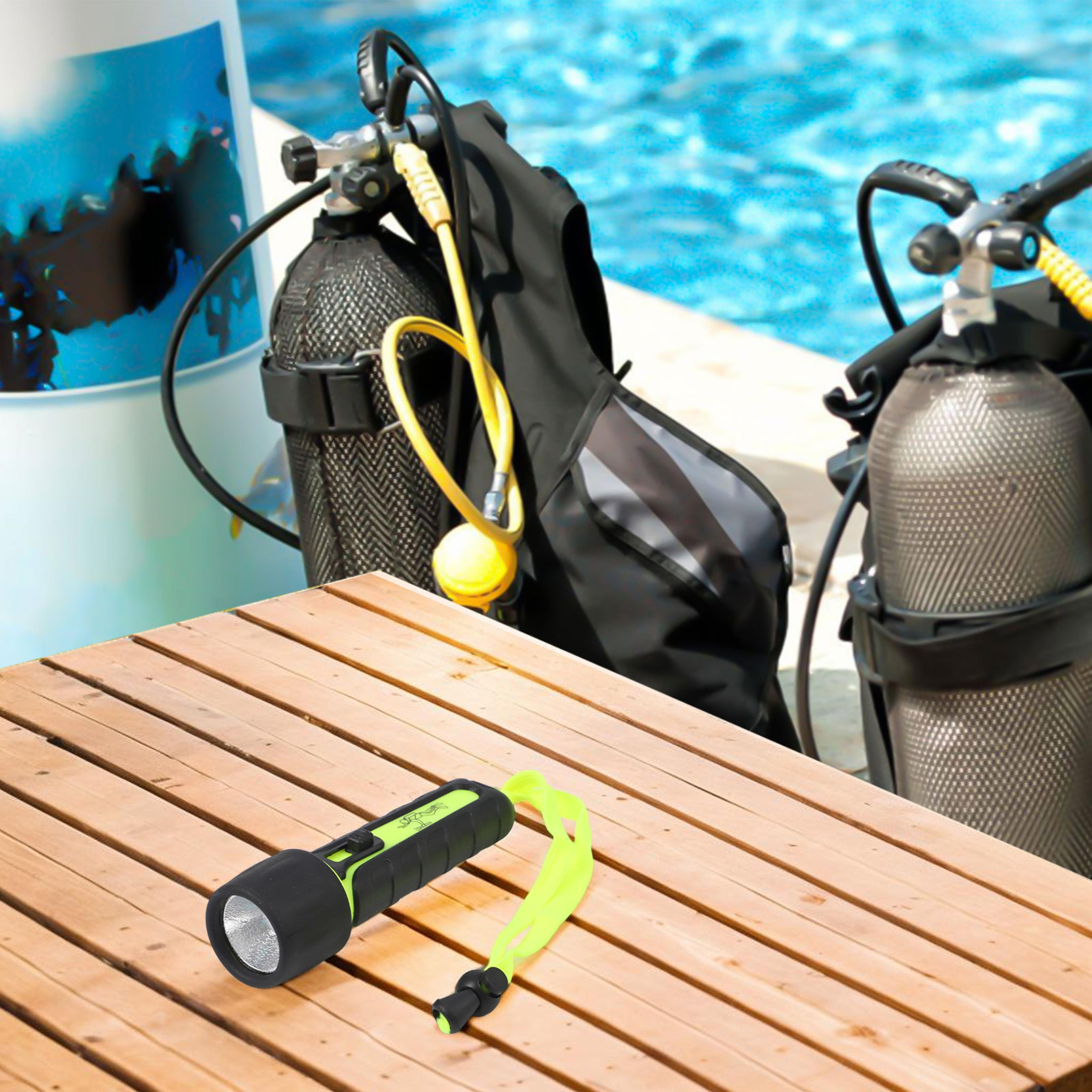 Waterproof LED Diving Flashlight Portable Underwater Flashlight For Scuba Camping  Rescue 2