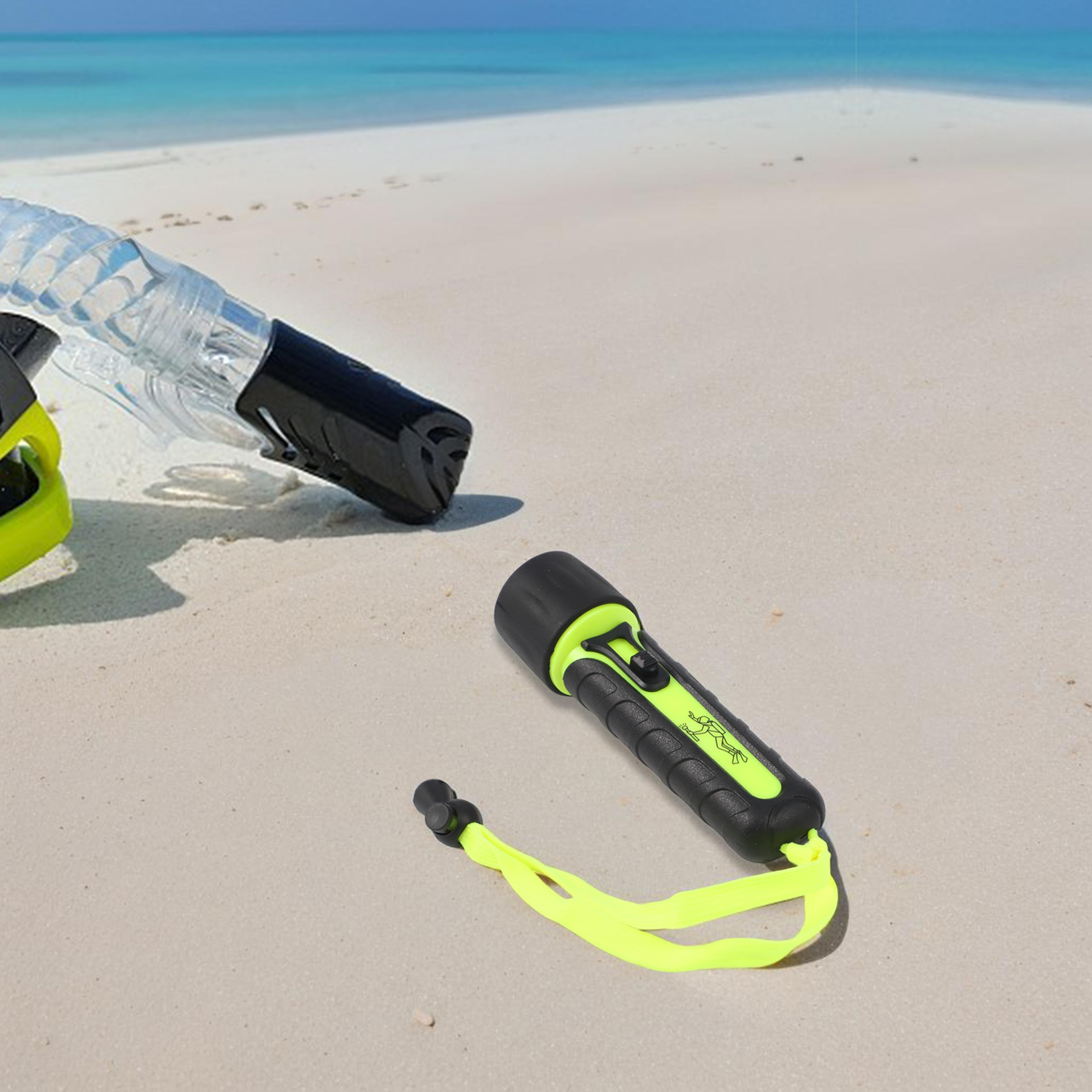 Waterproof LED Diving Flashlight Portable Underwater Flashlight For Scuba Camping  Rescue 3
