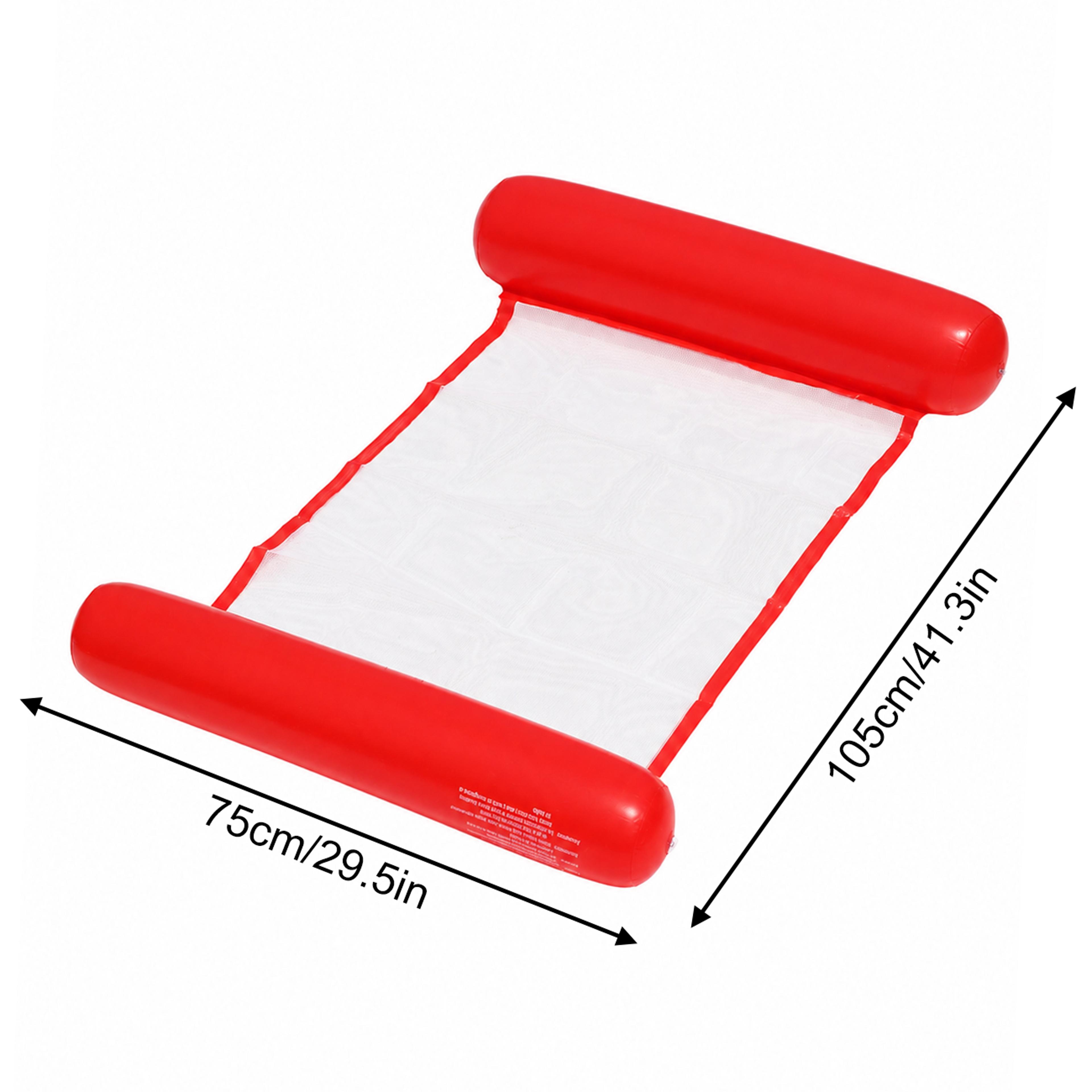Portable Inflatable Pool Hammock Chair With Cooling Mesh Foldable Pool Float Lounger For Beach  Poo 4