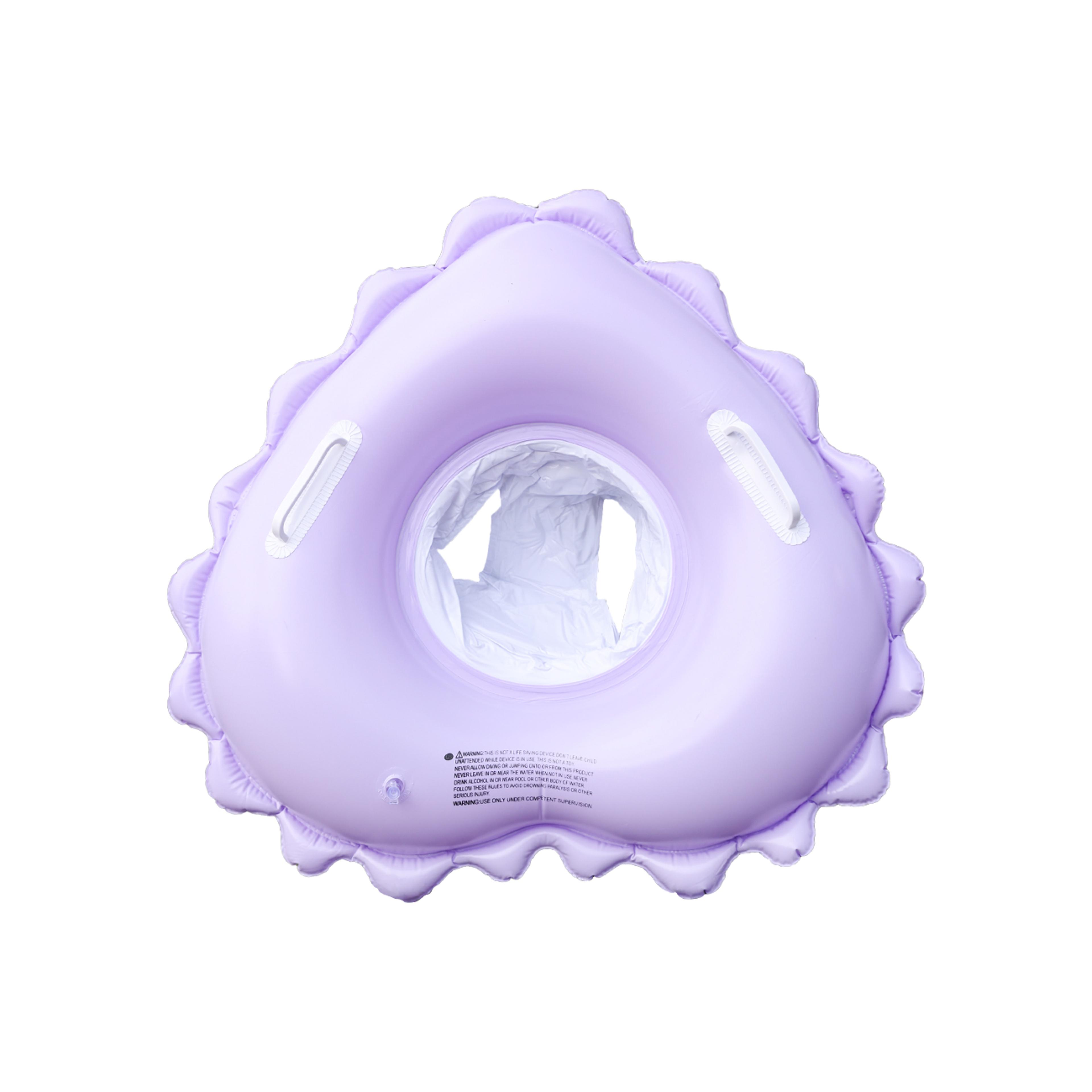 Heart Pool Float With Handles Inflatable Pool Float Ring With Cute Ruffle Design For Summer Fun 4