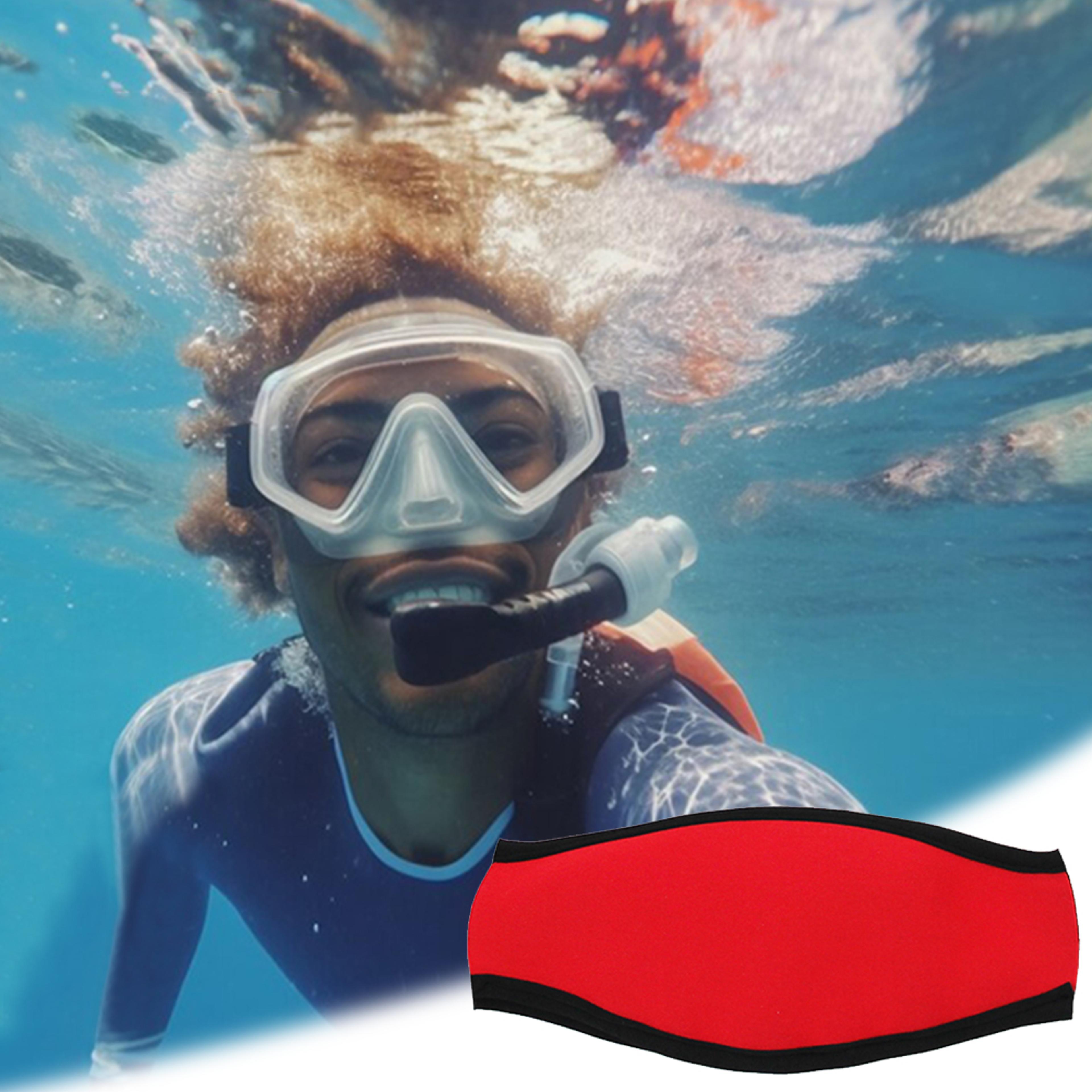 Non Slip Neoprene Diving Mask Strap Cover Adjustable Scuba Mask Strap For Snorkeling  Diving 1
