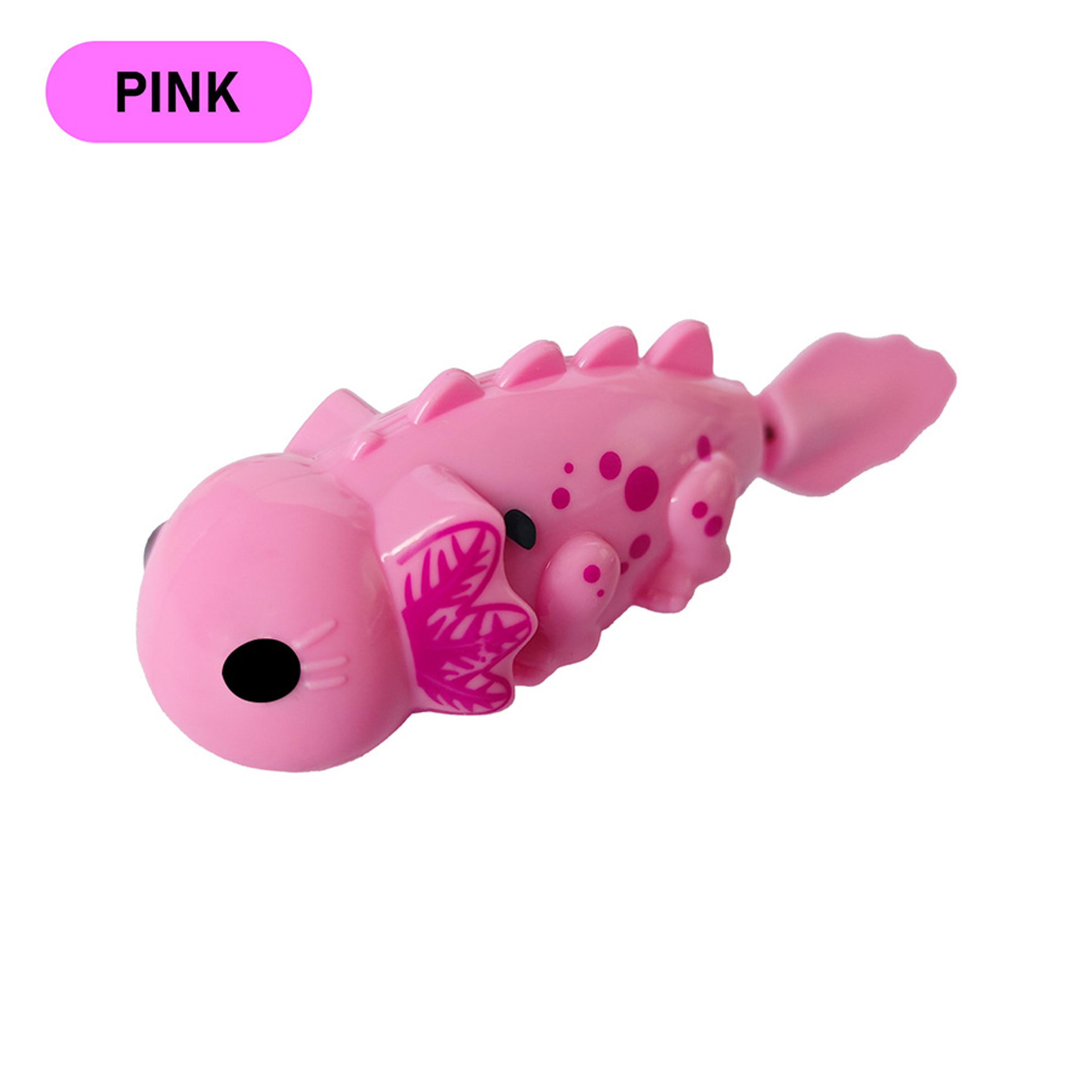 Light Up Swimming Salamander Bath Toy Interactive Water Toy For Kids  Toddlers 6