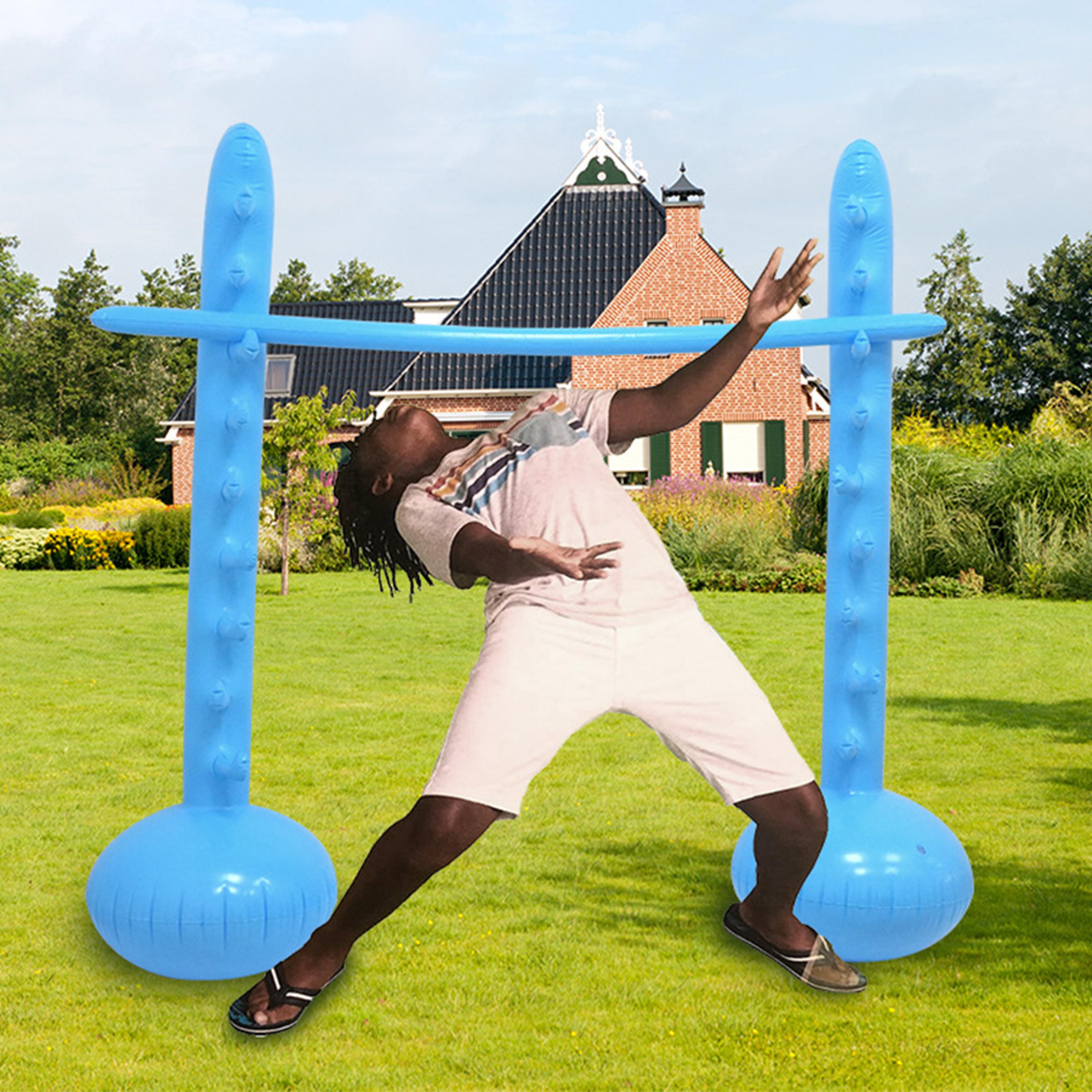 Inflatable Limbo Game Set Fun Summer Pool Party Decorations  Kids Outdoor Party Games 1
