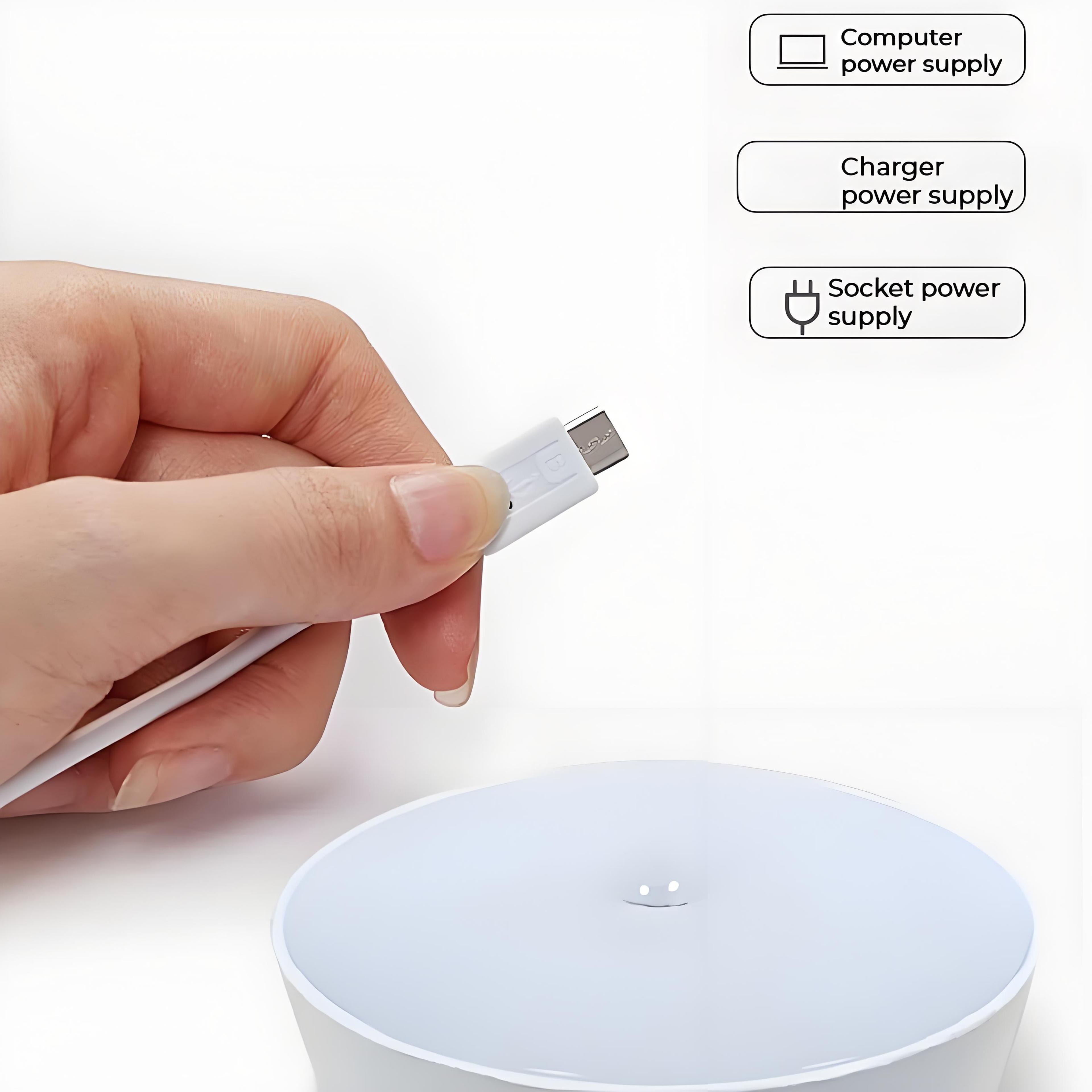 Motion Sensor Night Lights Wireless LED USB Rechargeable Under Cabinet  Closet Lights 2