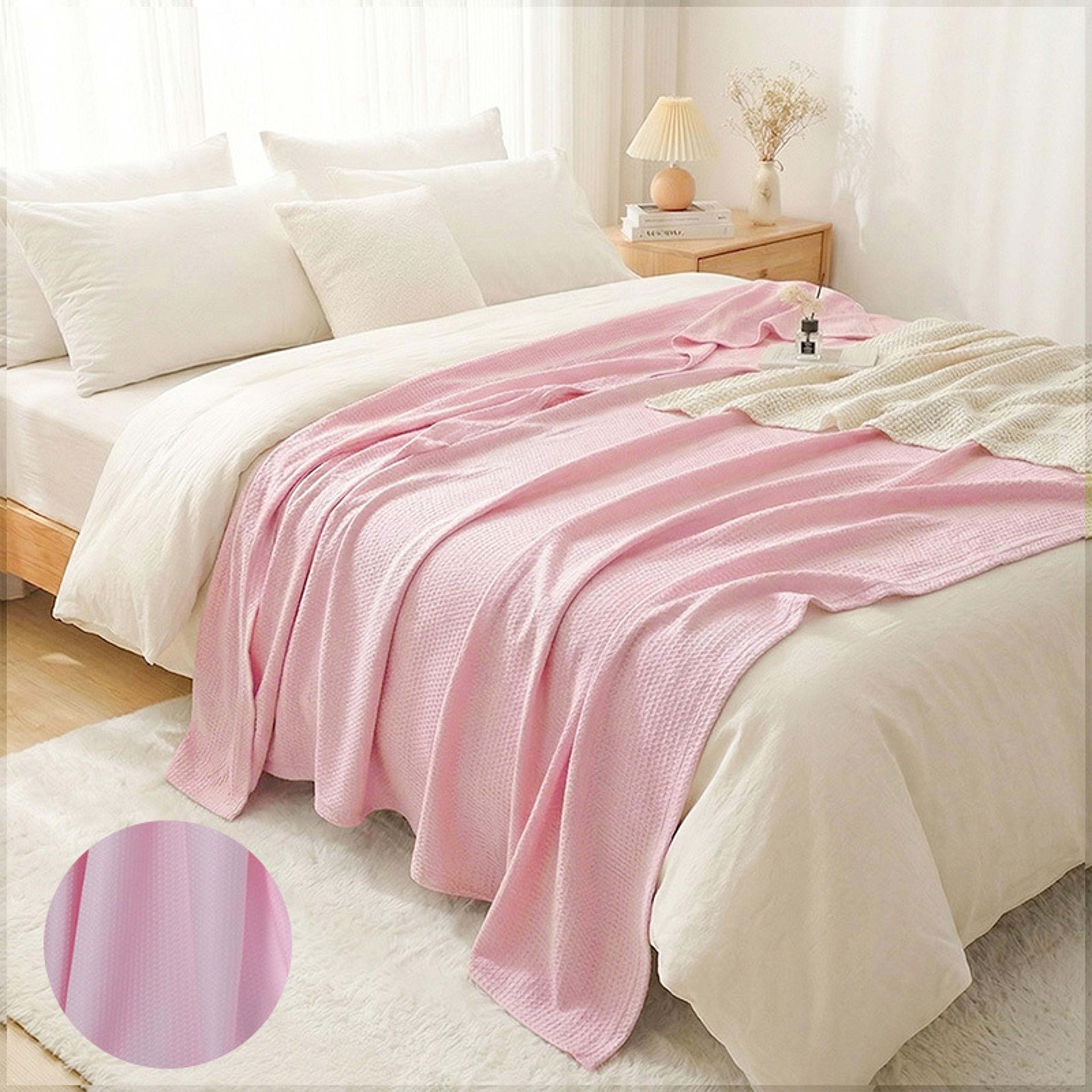 Cooling Bamboo Cooling Blanket Soft Bamboo Fiber Summer Blanket For Bed Sofa  Travel 3