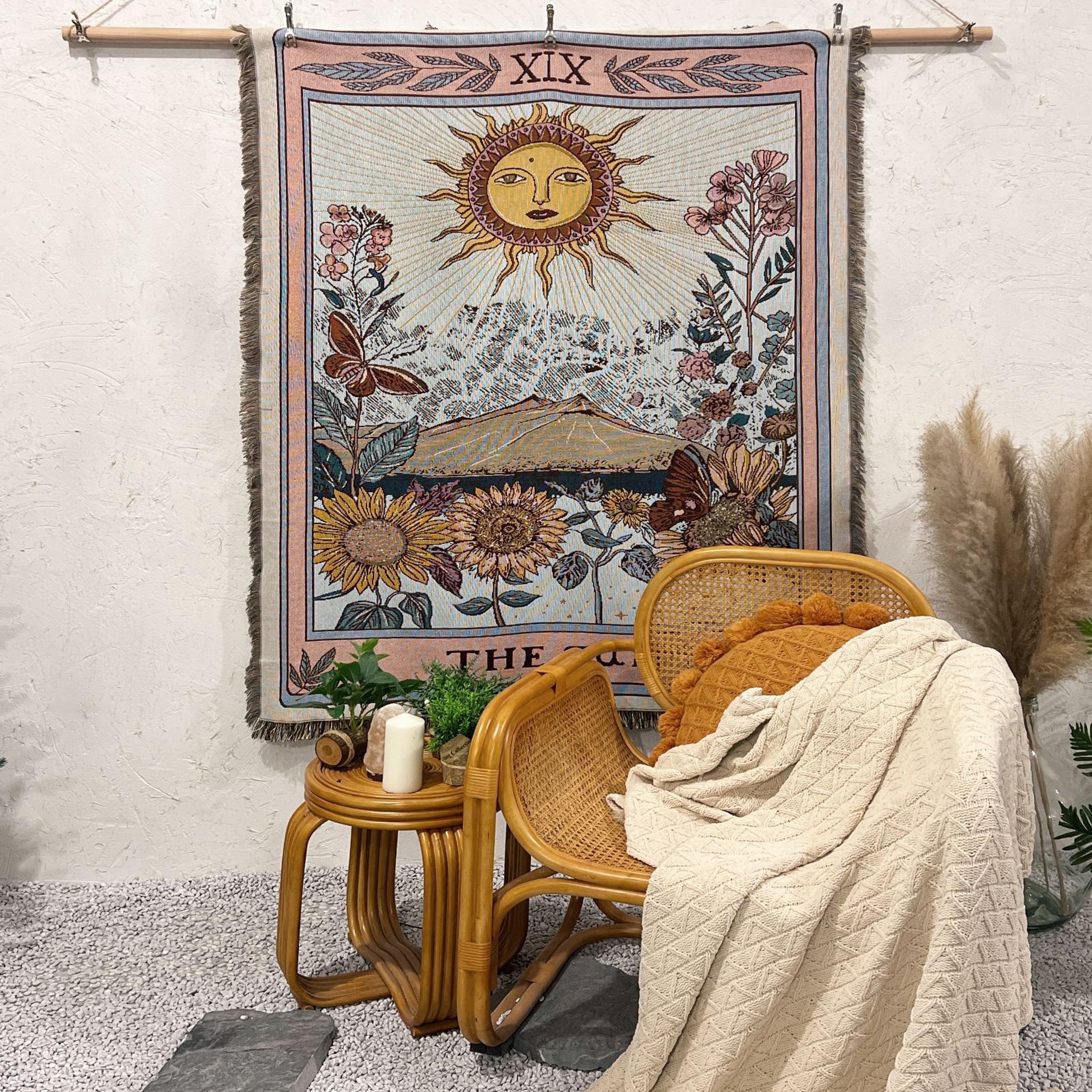 Nordic Boho Throw Blanket Woven Sofa Cover Decorative Couch Throw  Picnic Tapestry 1