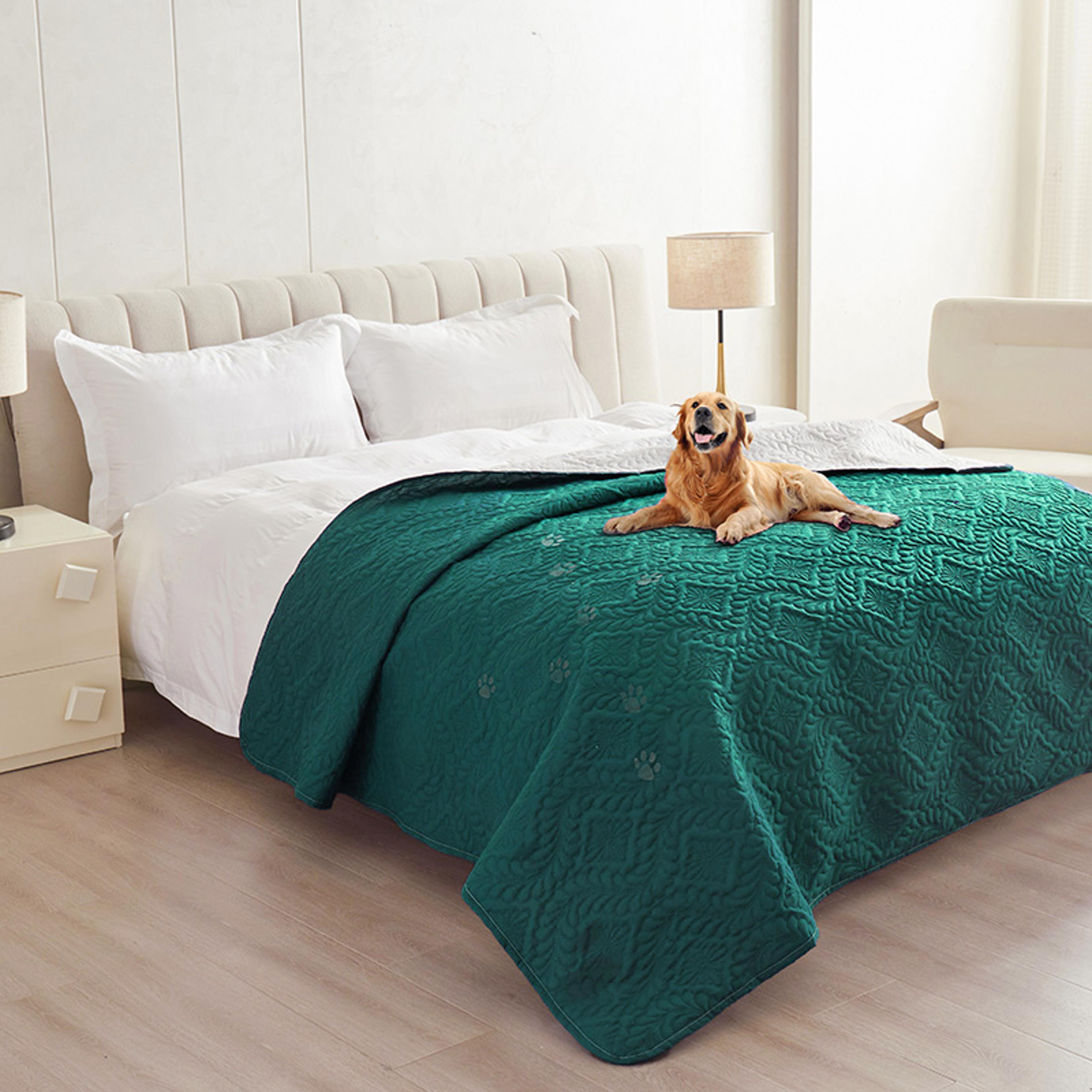 Waterproof Dog Bed Cover Non Slip Pet Furniture Protector Blanket For Beds  Couches 7