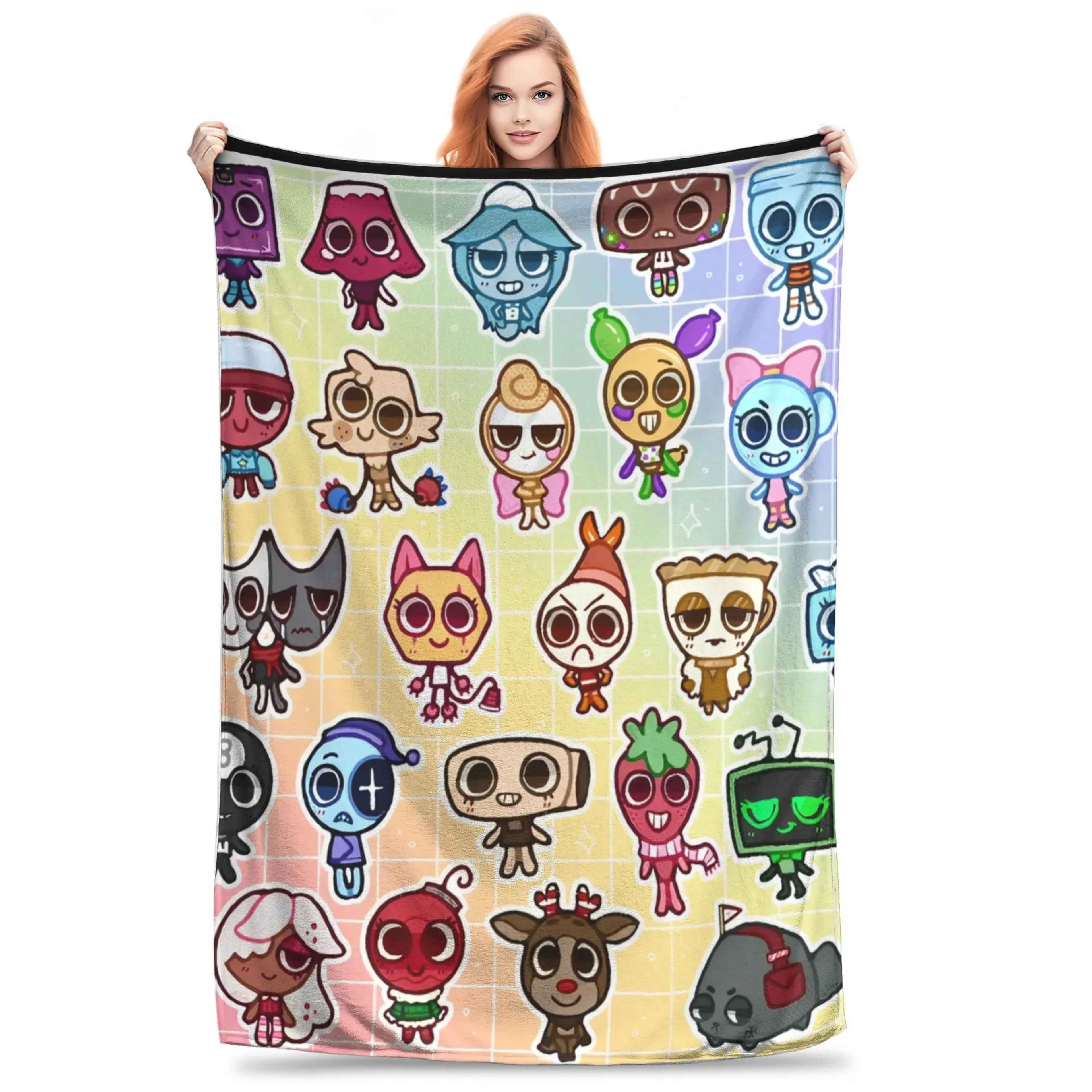 World Fleece Throw Blanket Soft Plush Novelty Blanket For Sofa Bed  Gaming Fans 1