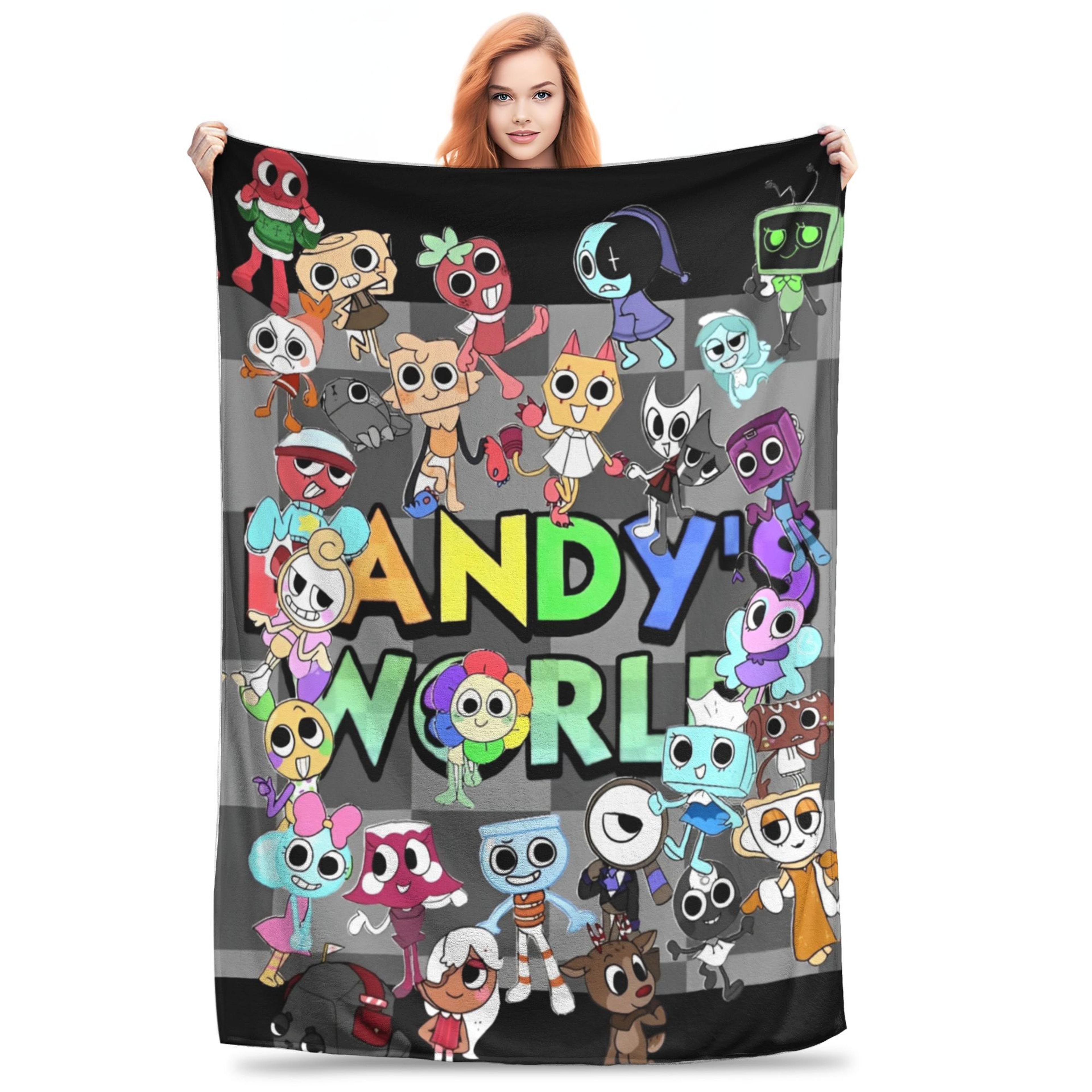 World Fleece Throw Blanket Soft Plush Novelty Blanket For Sofa Bed  Gaming Fans 3