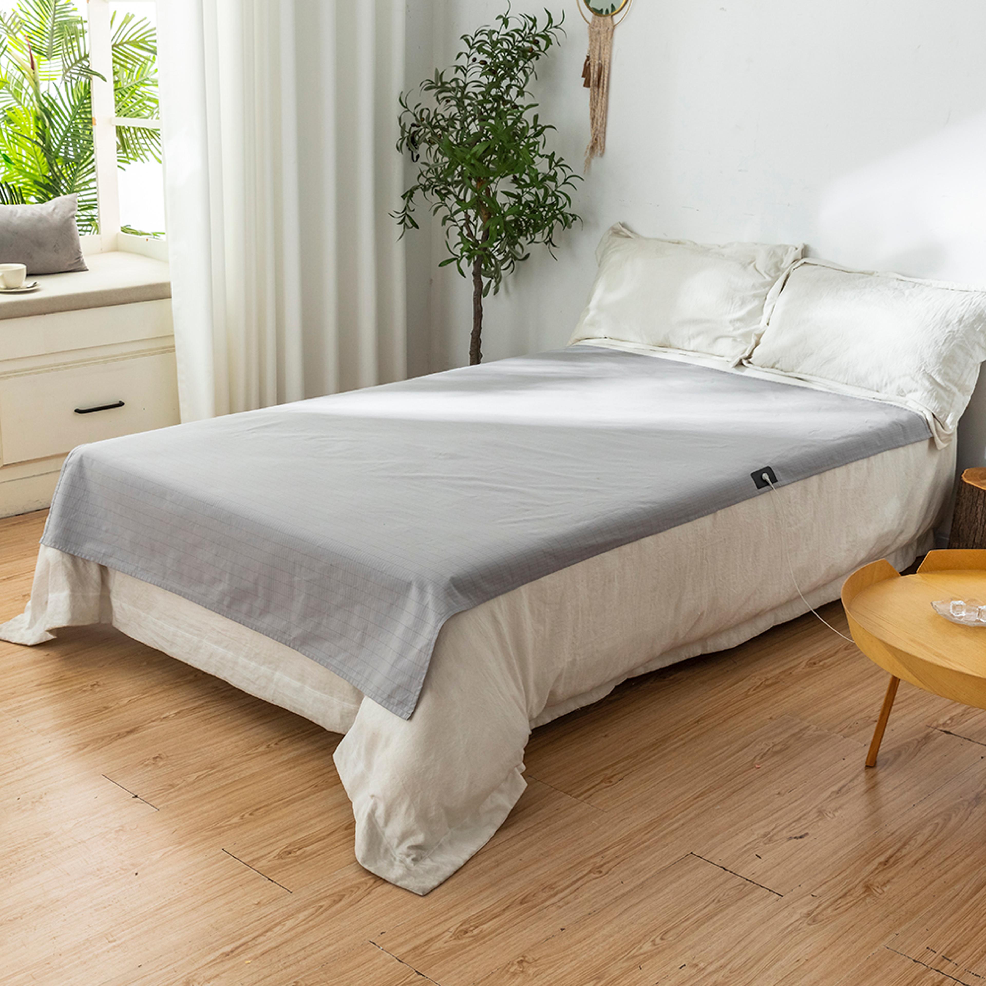 Conductive Grounding Sheet For Bed Cotton Earthing Sheet For Comfortable Nighttime Rest 2