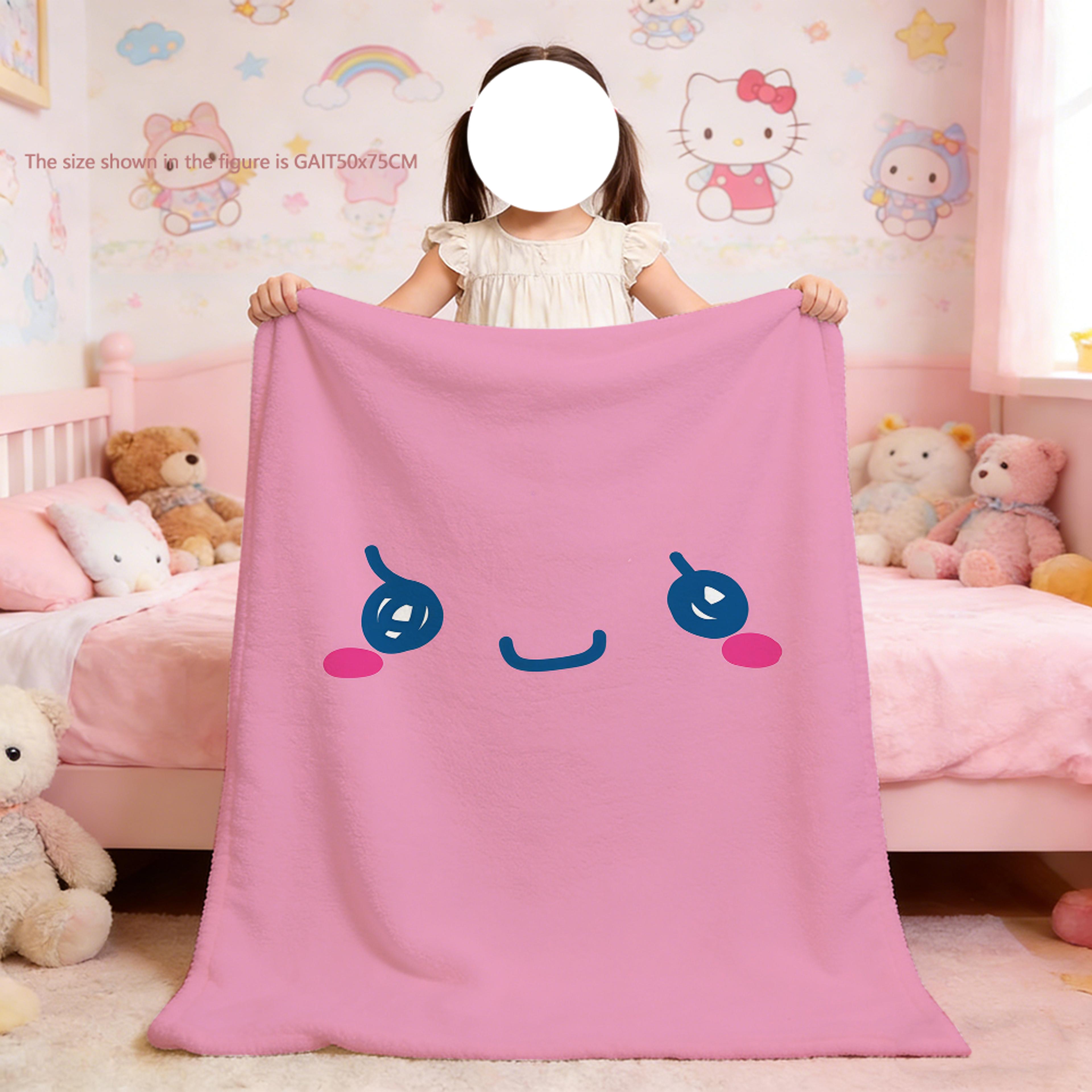 Tamagotchi Blanket Soft Anime Throw Blanket For Bed Sofa  Cozy Home Decor 4