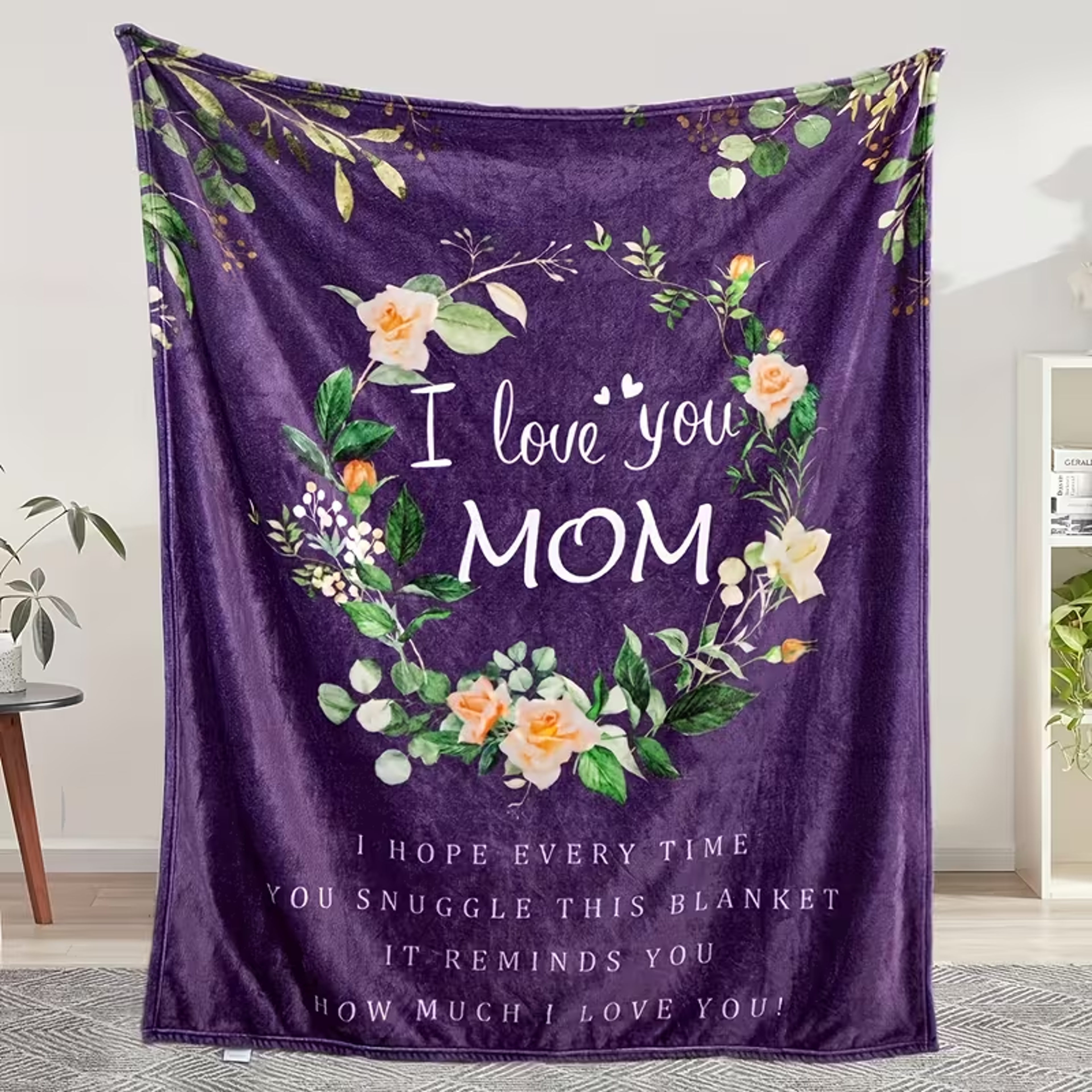 Purple Butterfly Flannel Throw Blanket Soft Plush Starry Sky Blanket For Bed Sofa  Travel 3