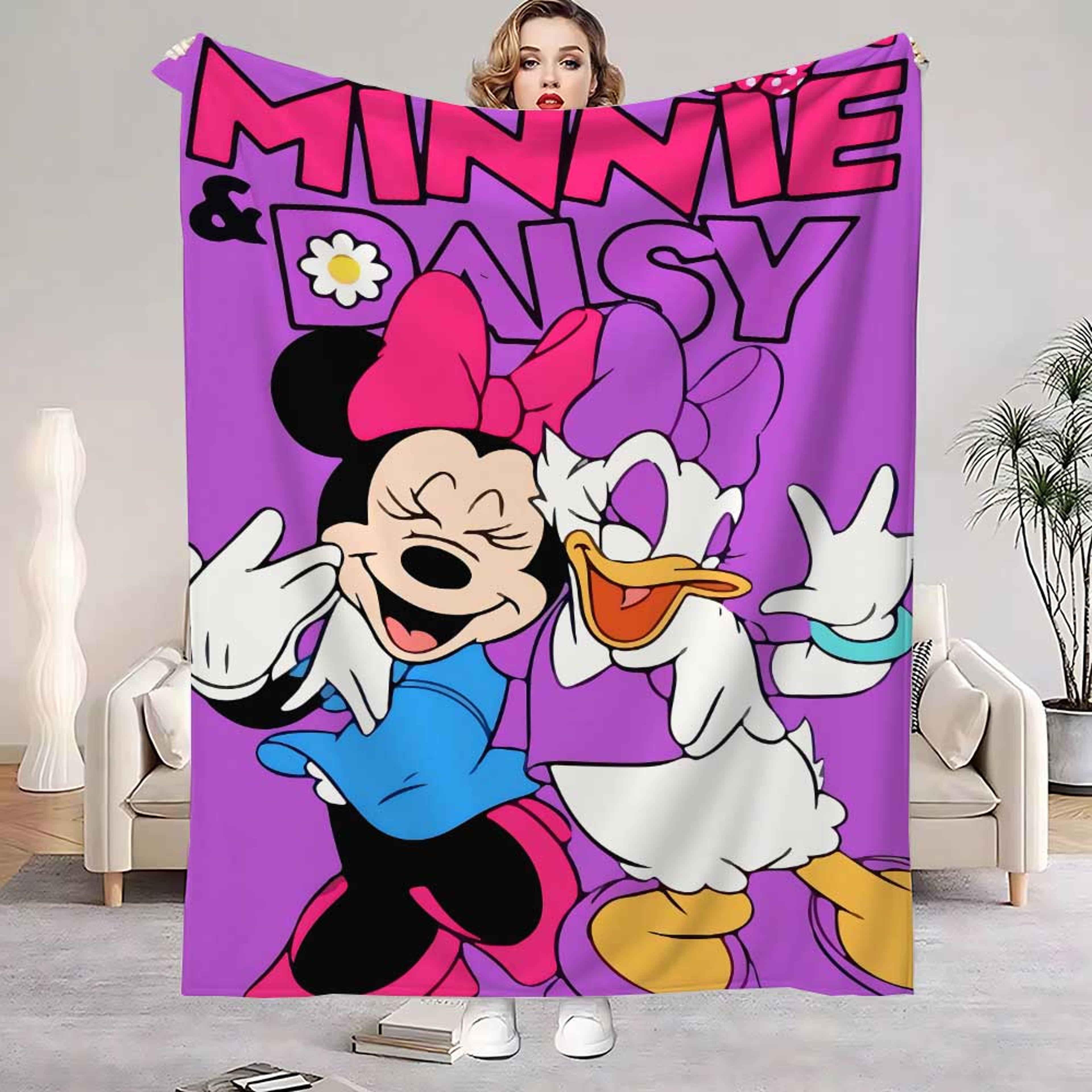 Kawaii M Minnies Kawaii Throw Blanket Soft Cute Fleece Sofa  Bed Blanket For Cozy Home Decor 5