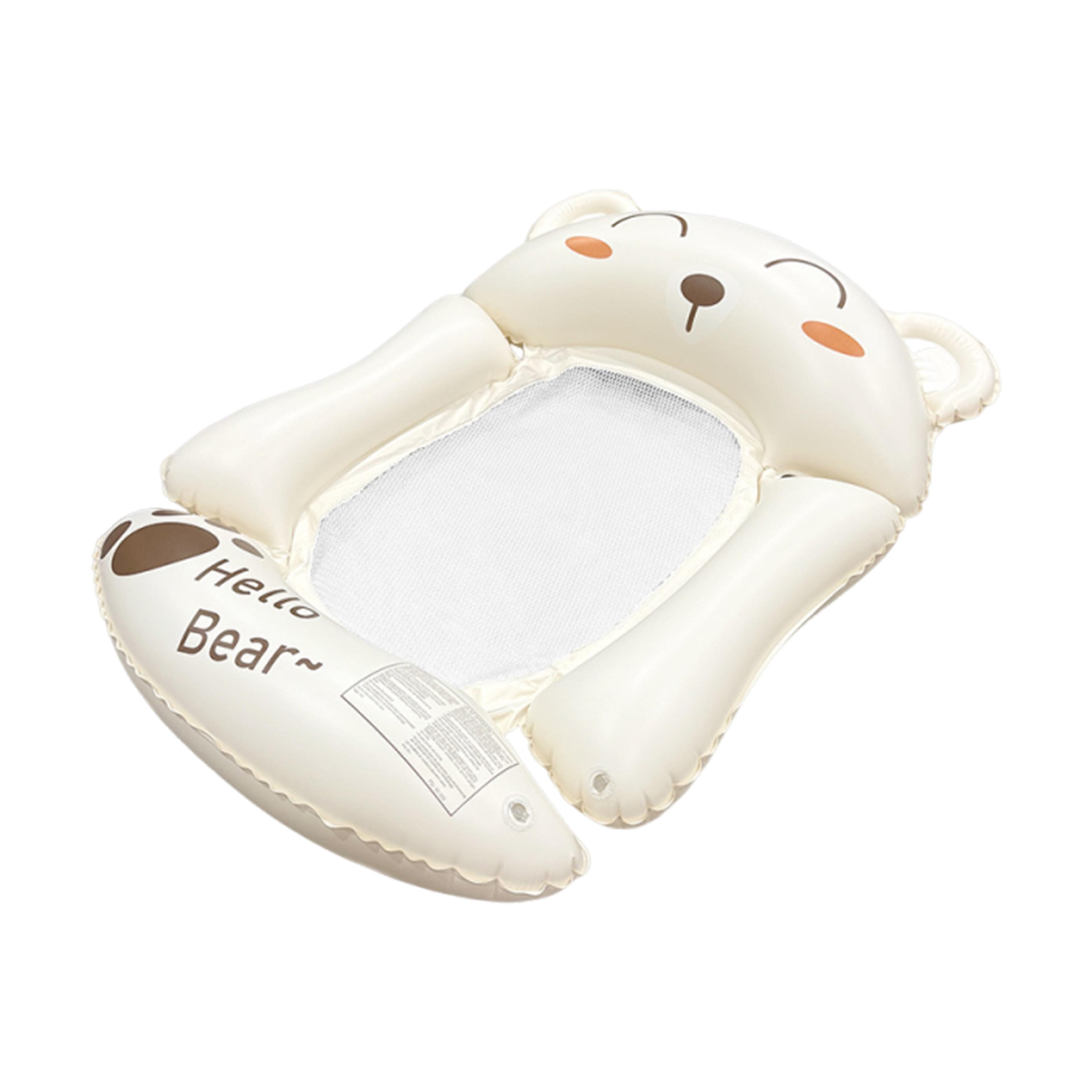 Cute Animal Inflatable Pool Float Large Pool Lounger Floating Bed For Summer Pool  Beach Fun 4