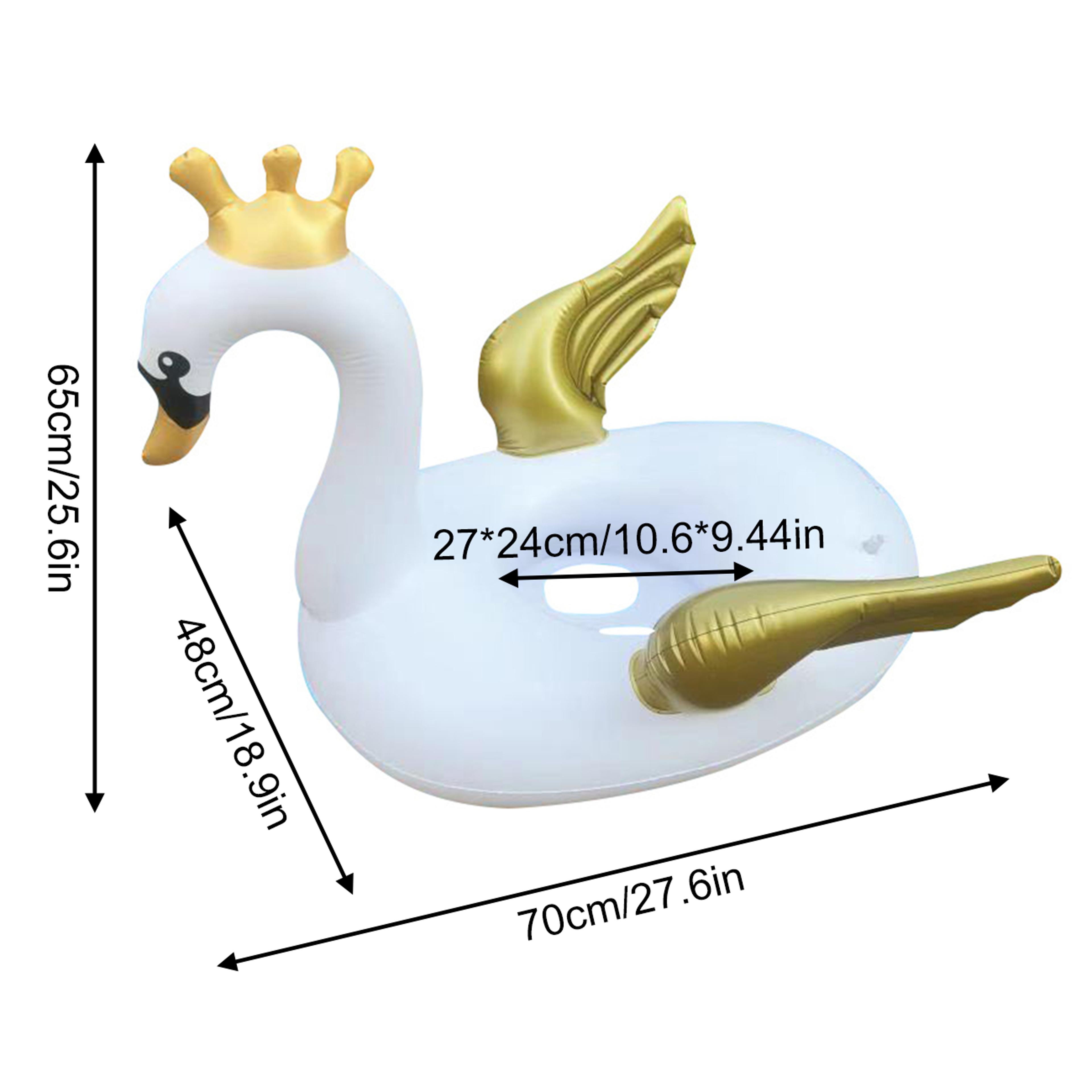 Inflatable Pool Float Raft With Handles Durable Water Float Lounge For Pool Beach  Summer Fun 6