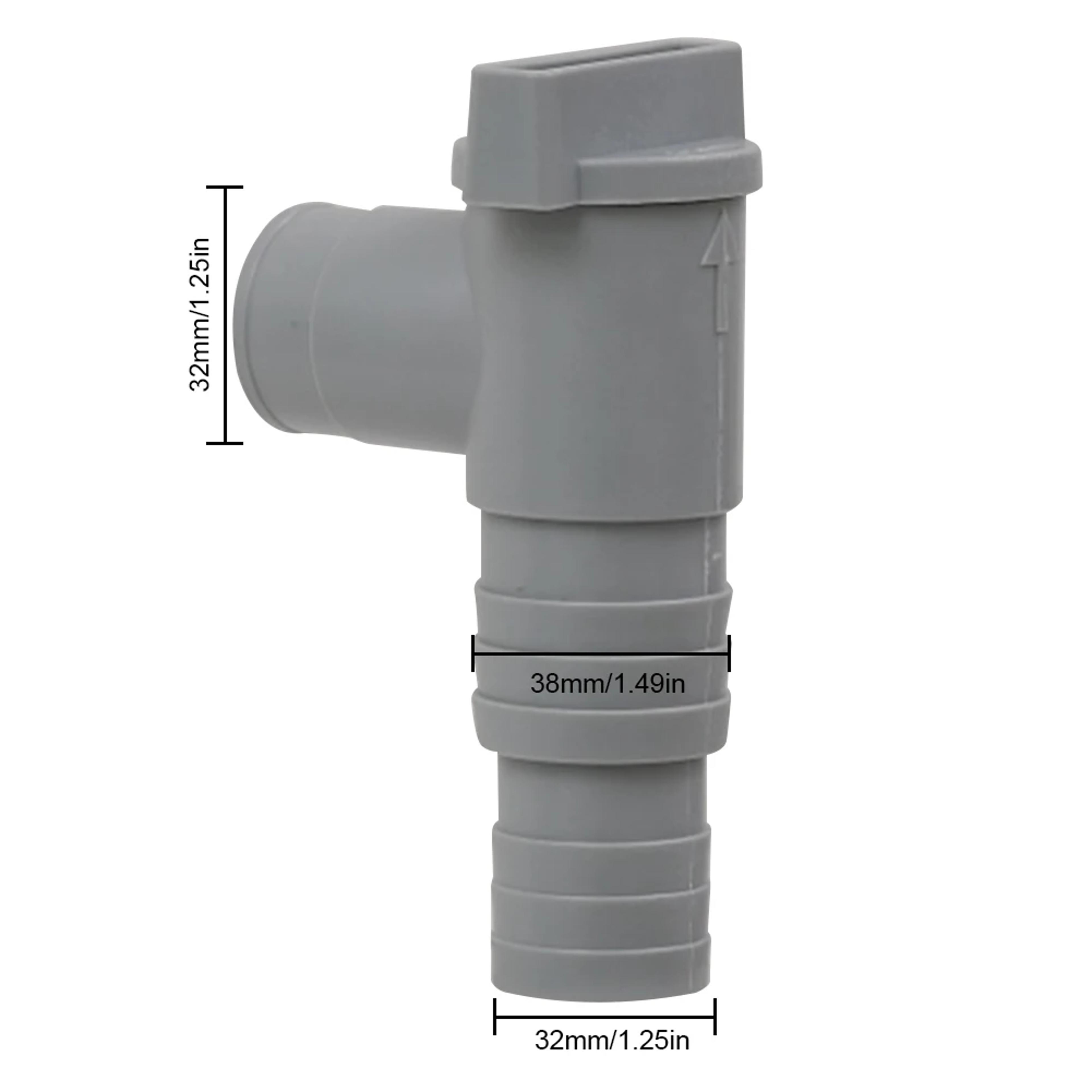Pool Hose Adapter With Leak Proof Pool Plunger Valve For Pool Filter Systems 3
