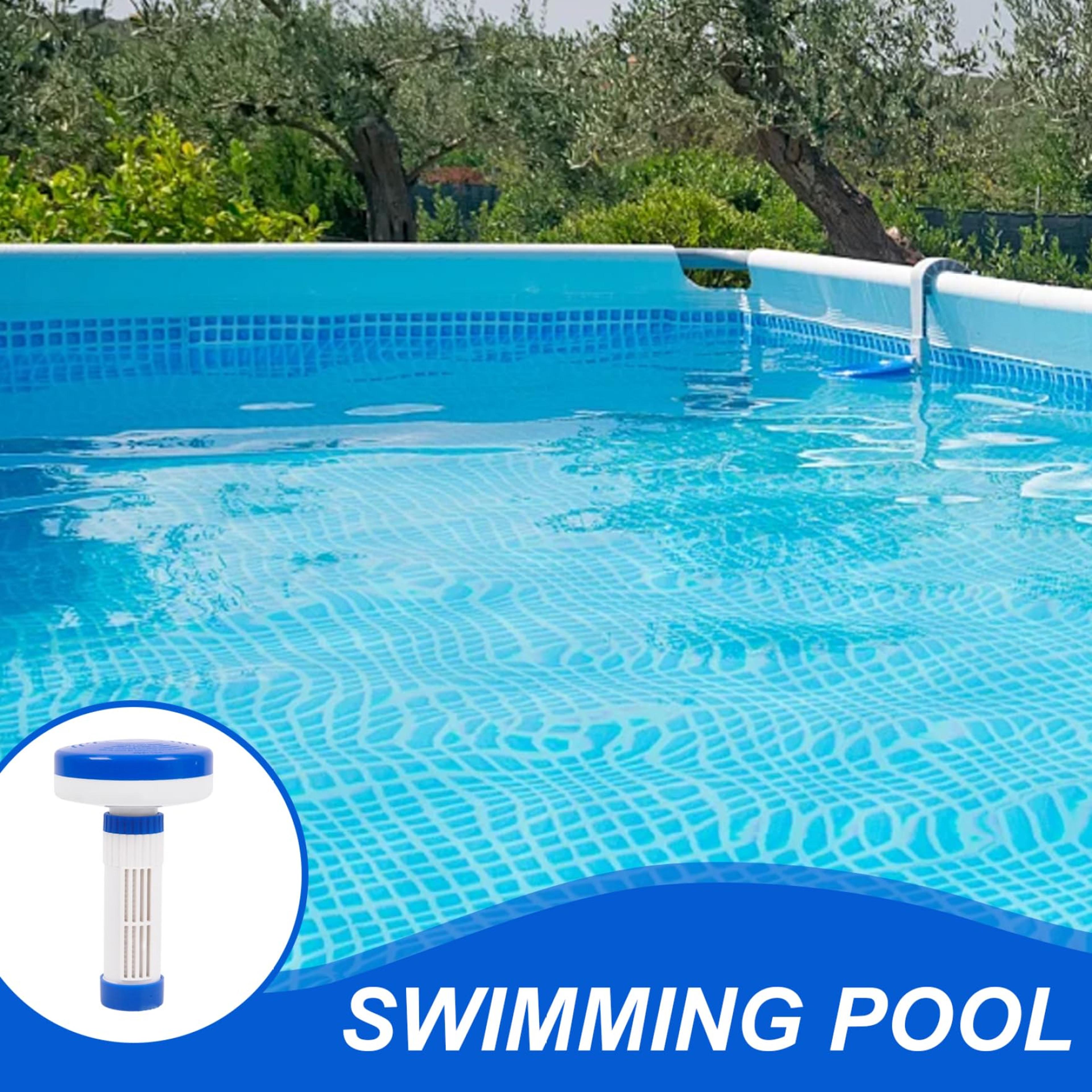 Adjustable Pool Chlorine Floater  Floating Bromine Dispenser For Pools Hot Tubs  Spas 1