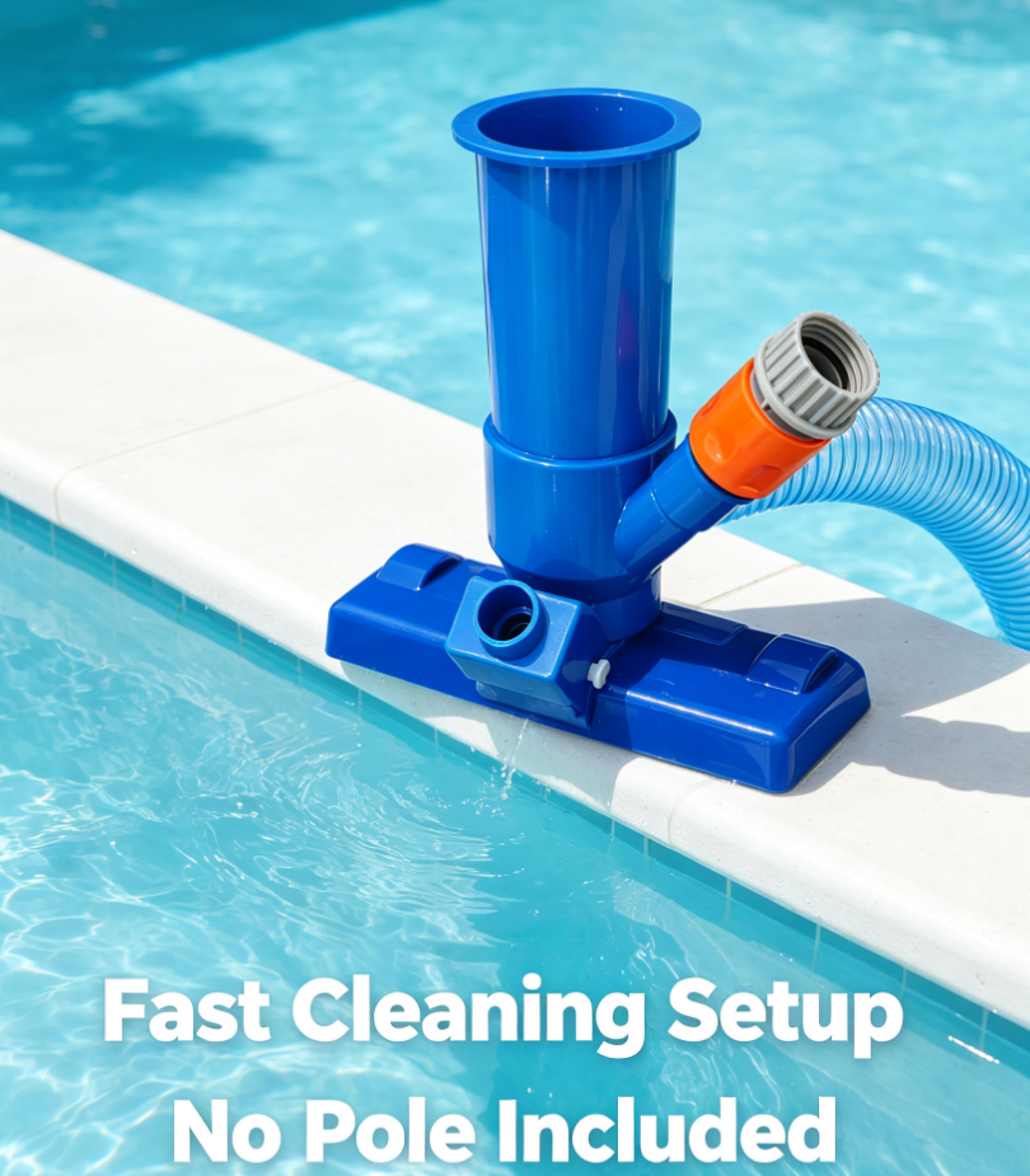 Pool Vacuum Head Cleaning Kit With Brush  Filter Bag For Swimming Pool Vacuum Maintenance 2