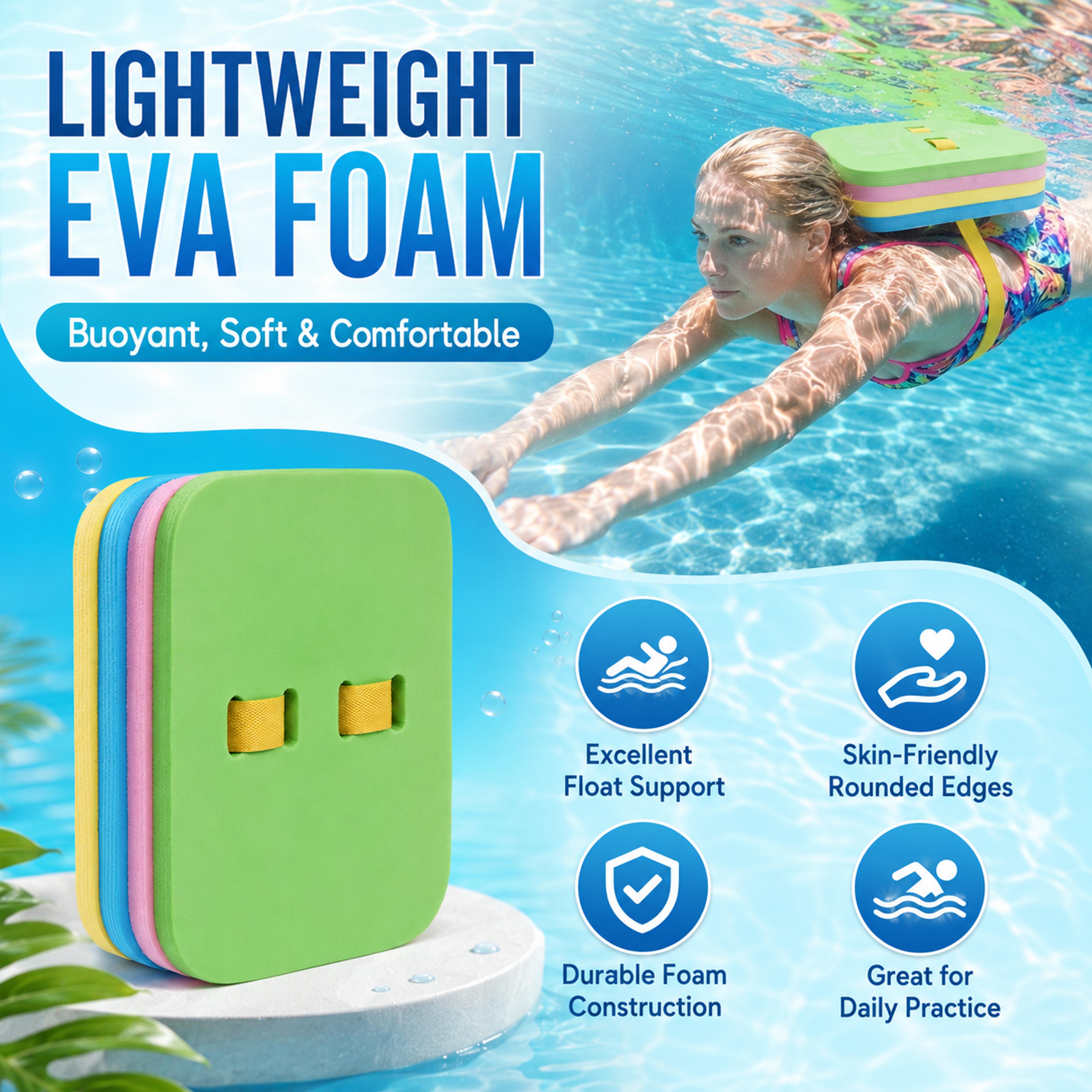 Adjustable EVA Swim Back Float Swimming Training Board For Kids  Adults 2